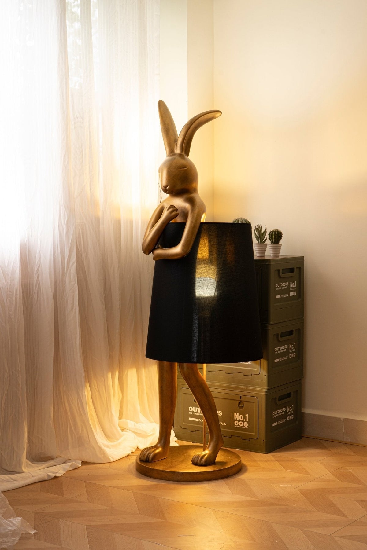 Sedr Luxurious Hare Silhouette Floor Lamp