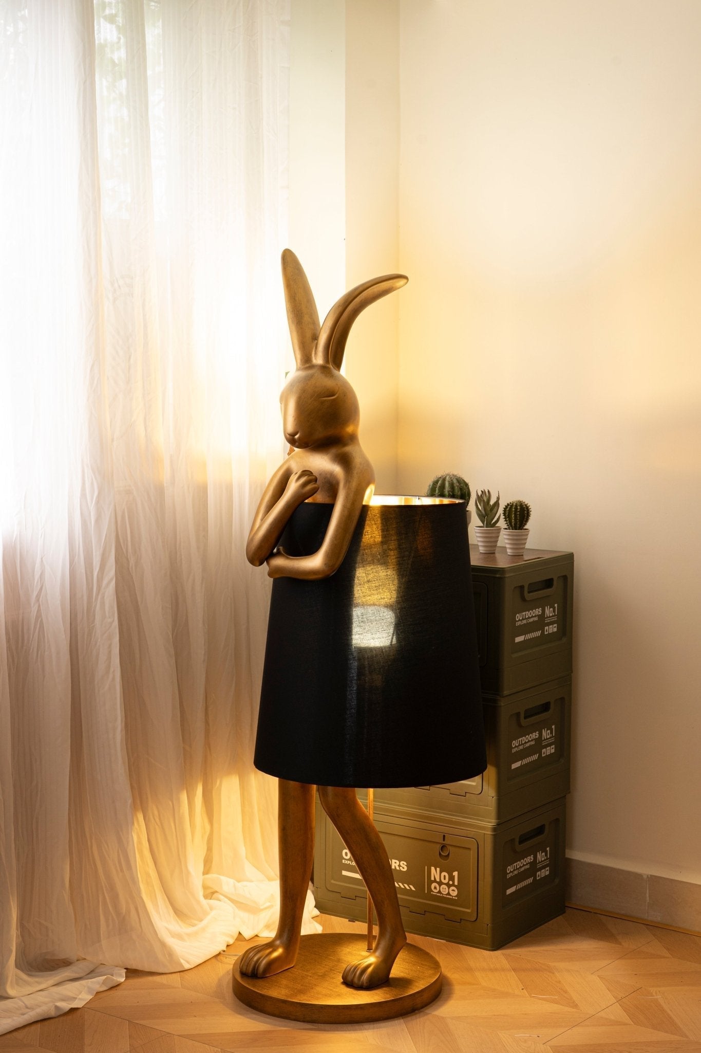 Sedr Luxurious Hare Silhouette Floor Lamp