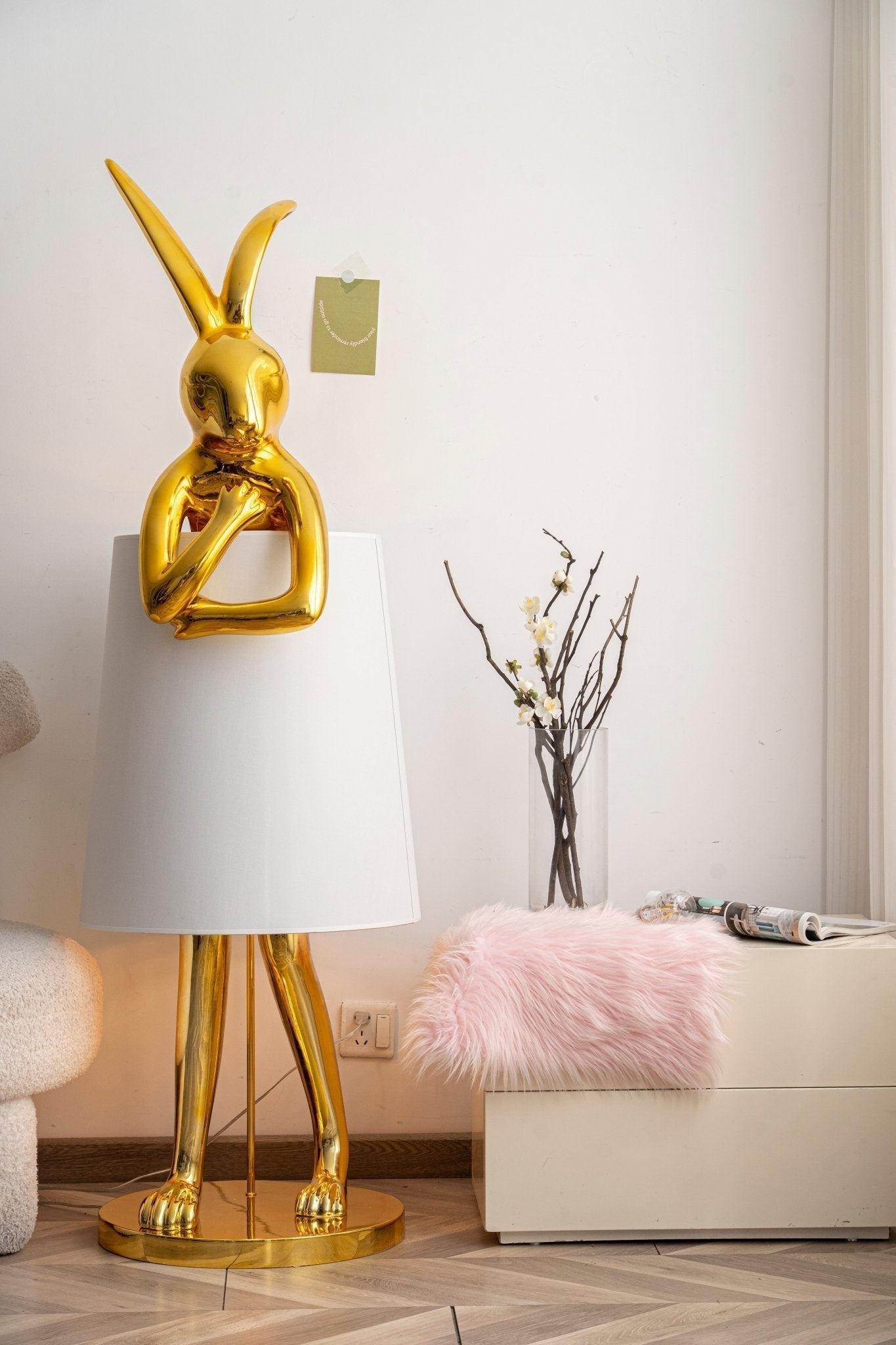 Sedr Luxurious Hare Silhouette Floor Lamp