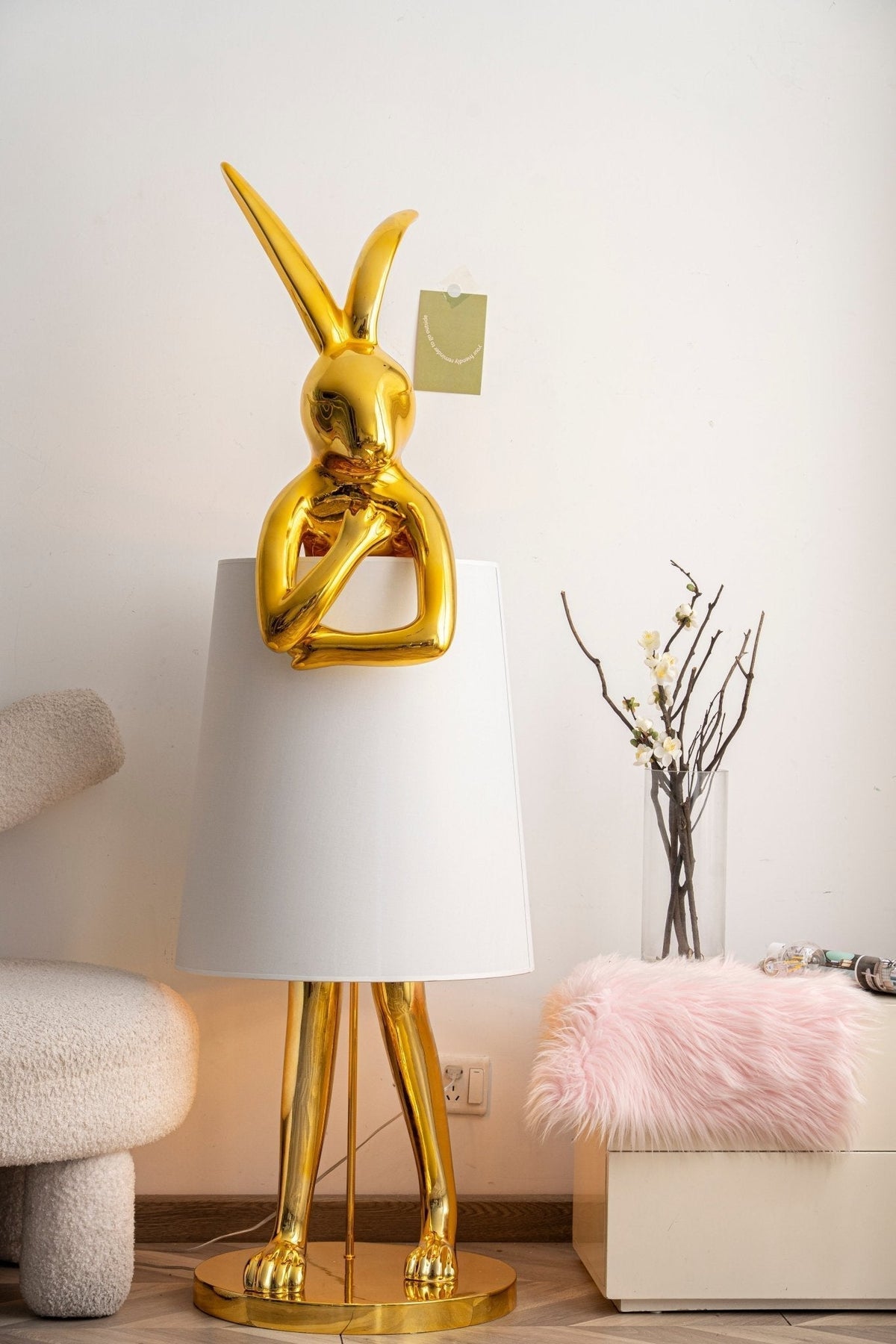 Sedr Luxurious Hare Silhouette Floor Lamp
