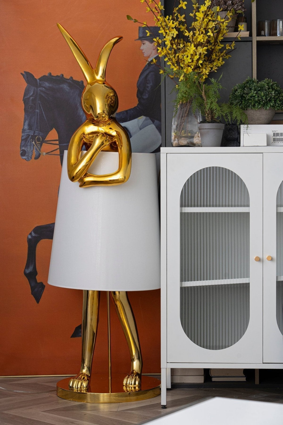 Sedr Luxurious Hare Silhouette Floor Lamp