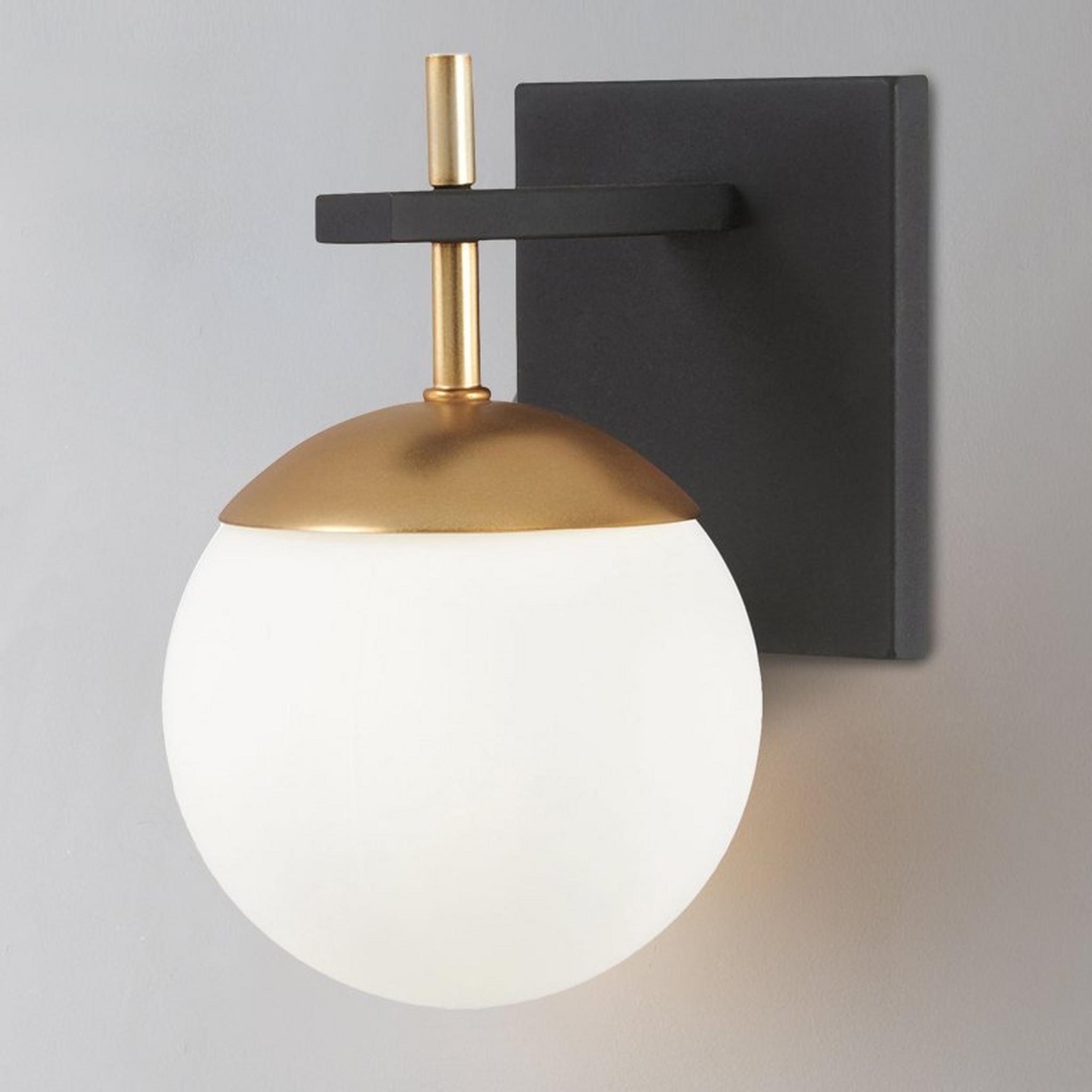 Ealior Modern Minimalist Globe Glass Sconce Wall lamp