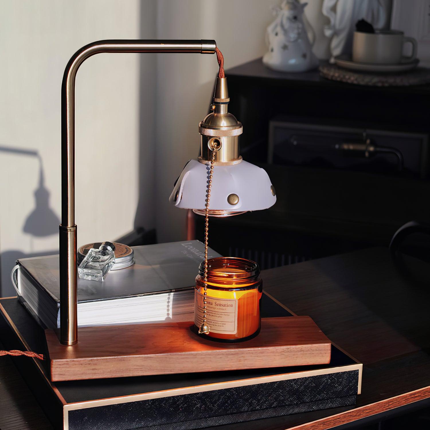 Clark Modern Wood Table Lamp