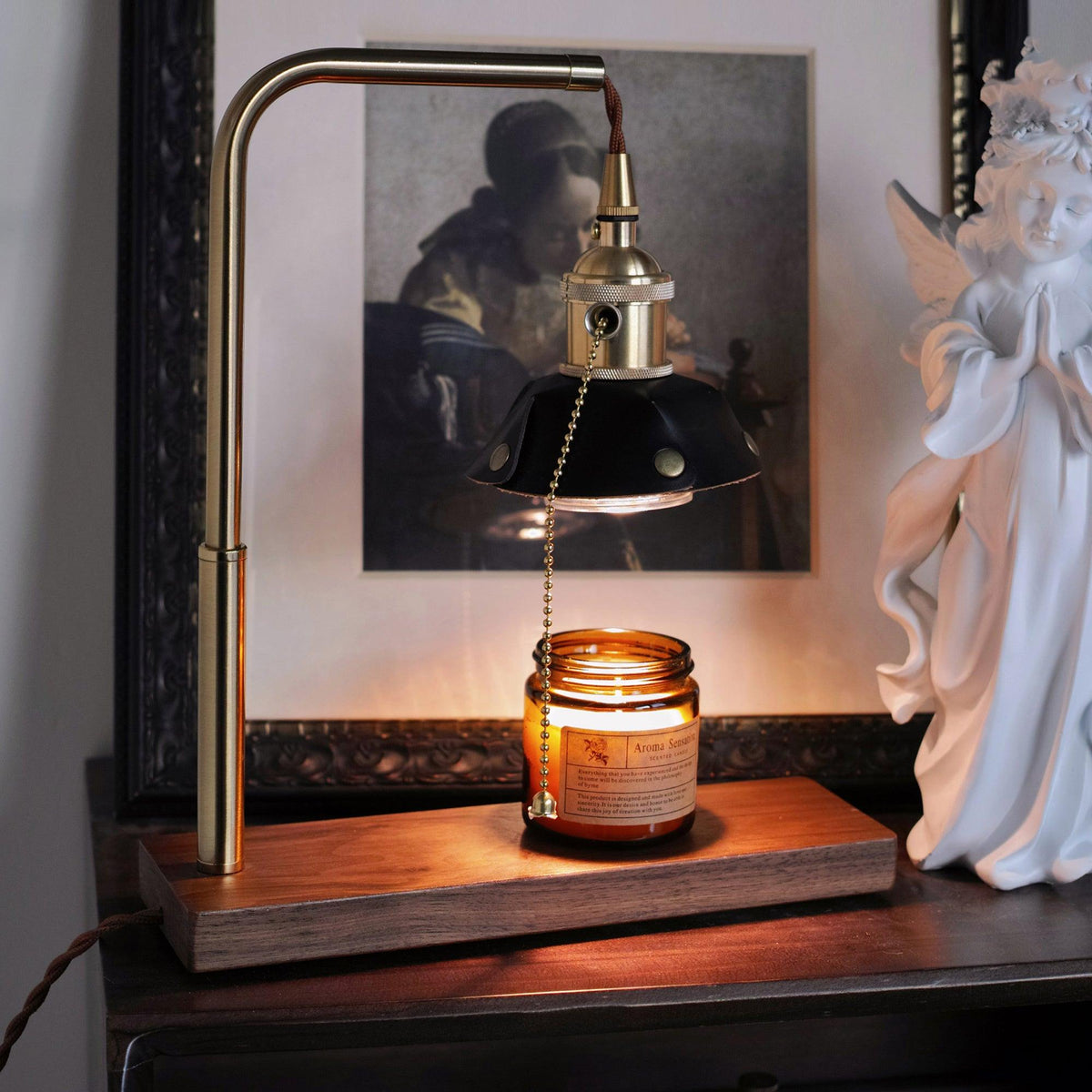 Clark Modern Wood Table Lamp