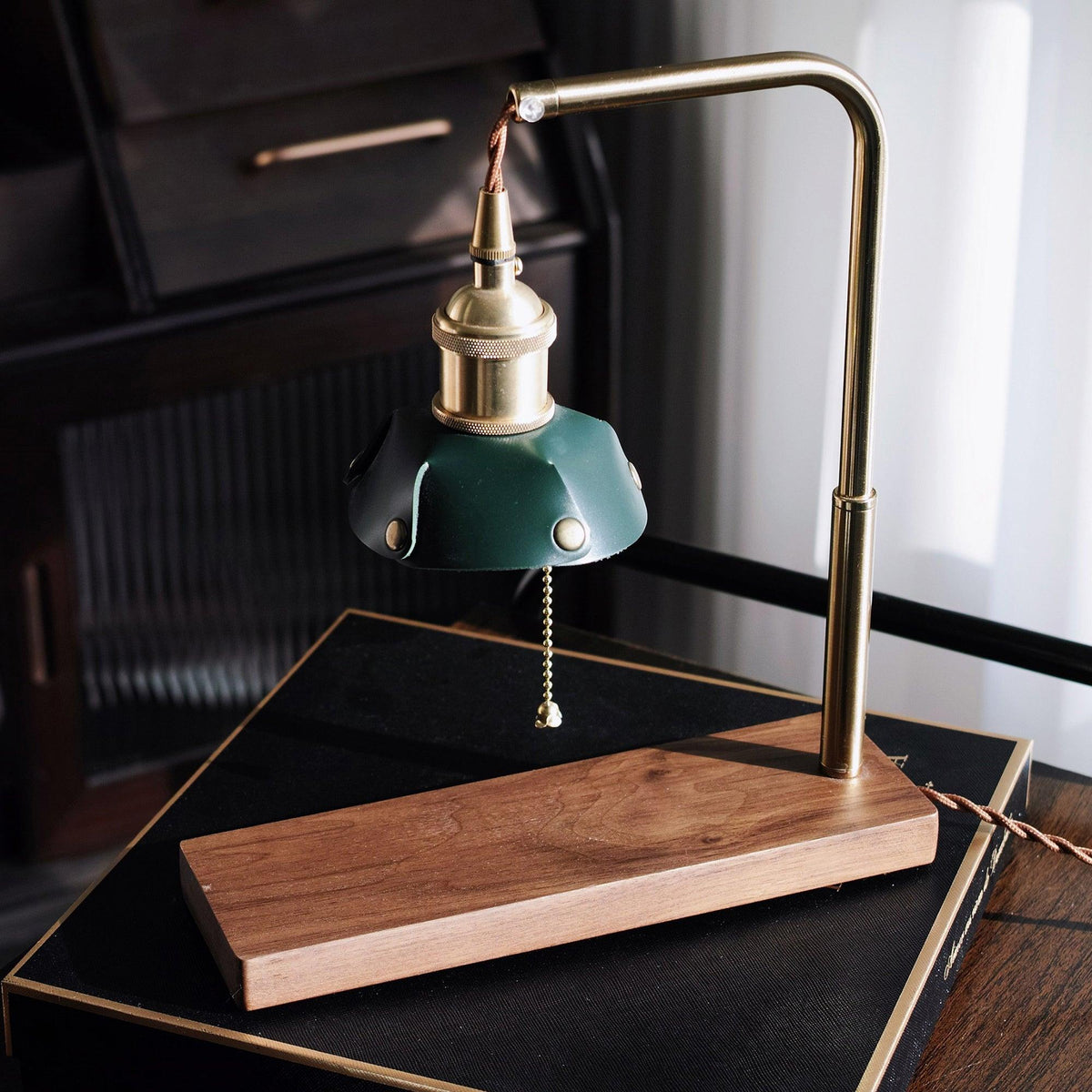Clark Modern Wood Table Lamp