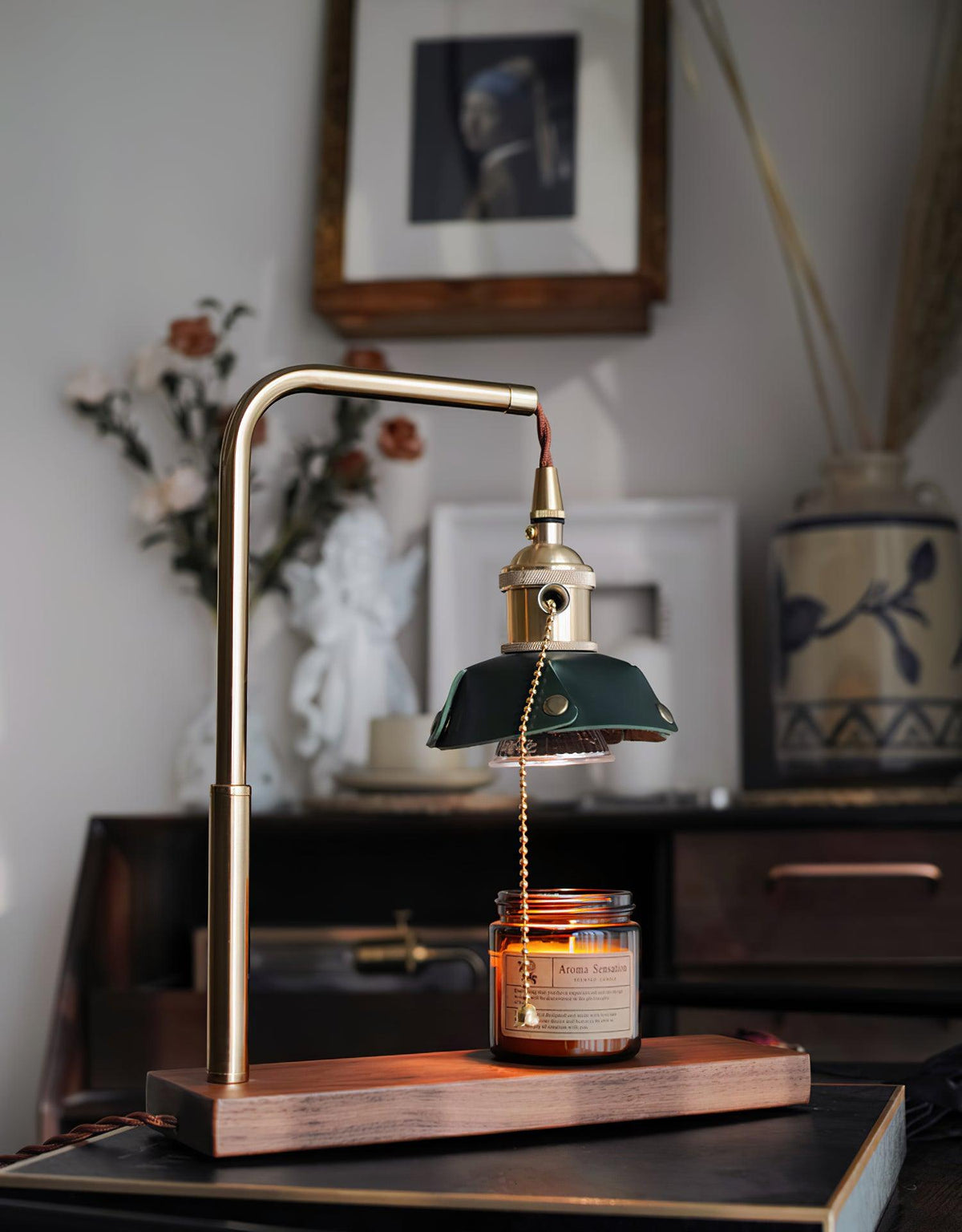 Clark Modern Wood Table Lamp