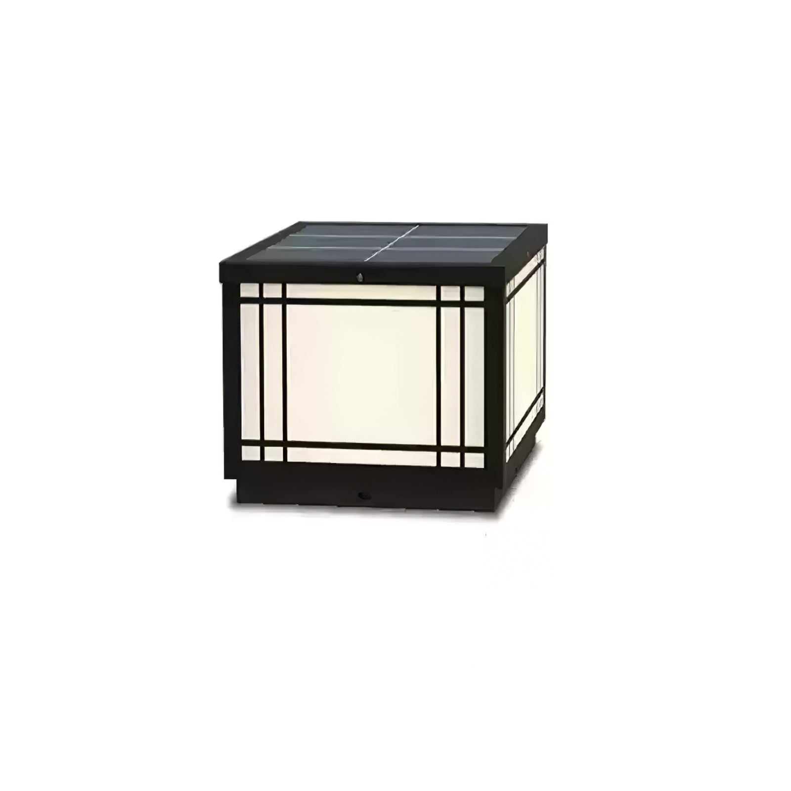 Harrison Classic Premium Solar Cube Outdoor Lamp