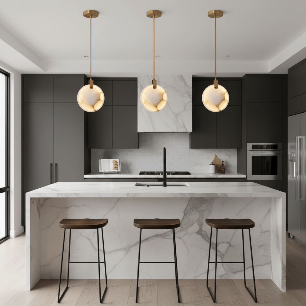 Harvest Alabaster Pendant Lamp