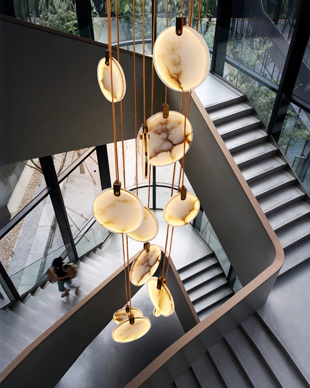 Lynore Alabaster Pendant Light