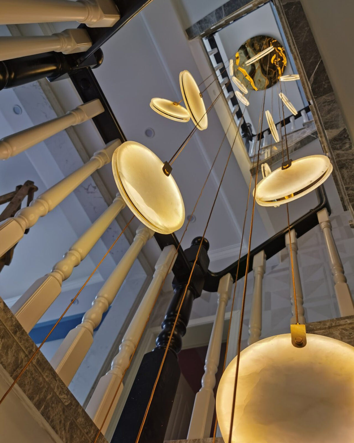 Lynore Alabaster Pendant Light