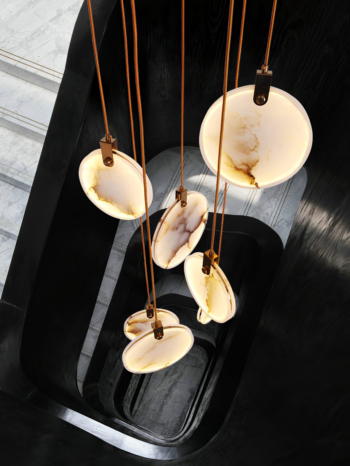 Lynore Alabaster Pendant Light