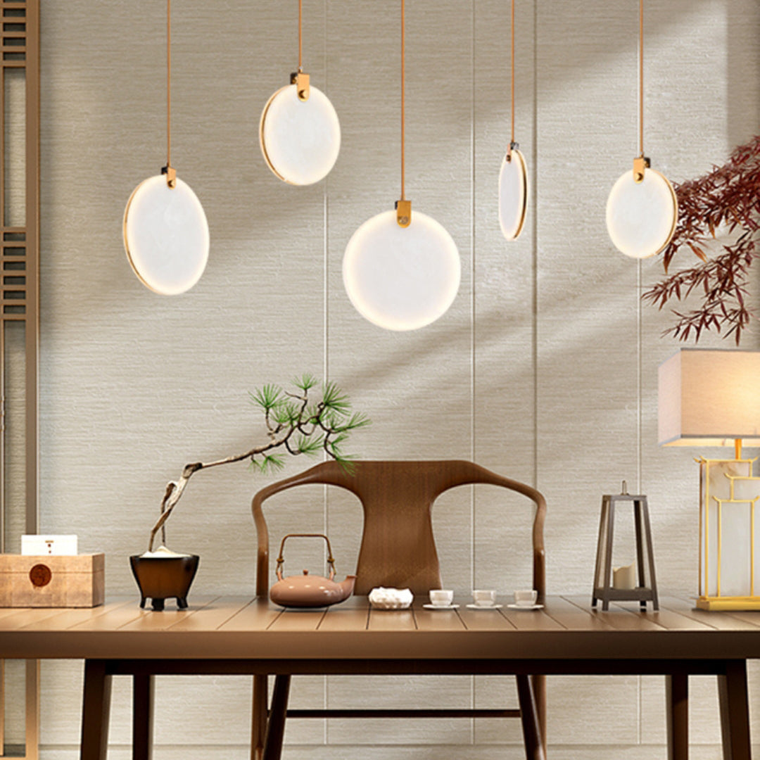 Lynore Alabaster Pendant Light