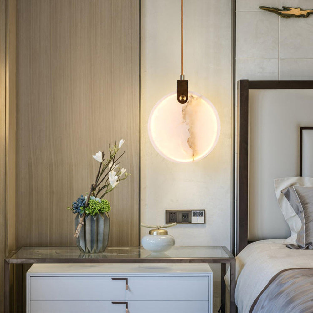 Lynore Alabaster Pendant Light