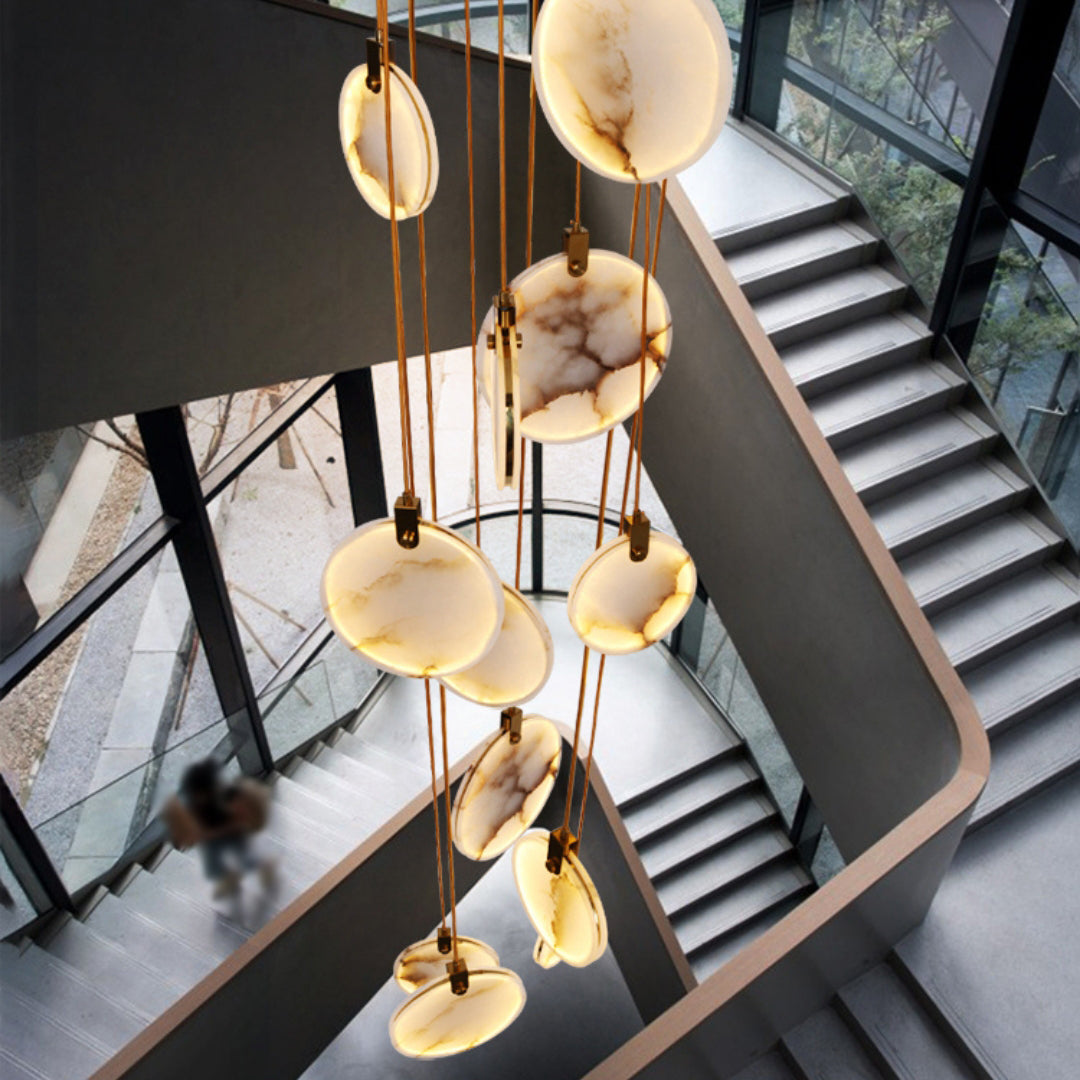 Lynore Alabaster Pendant Light
