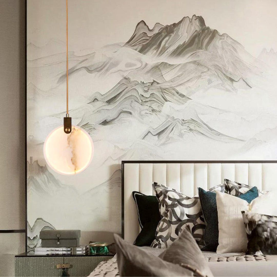 Lynore Alabaster Pendant Light