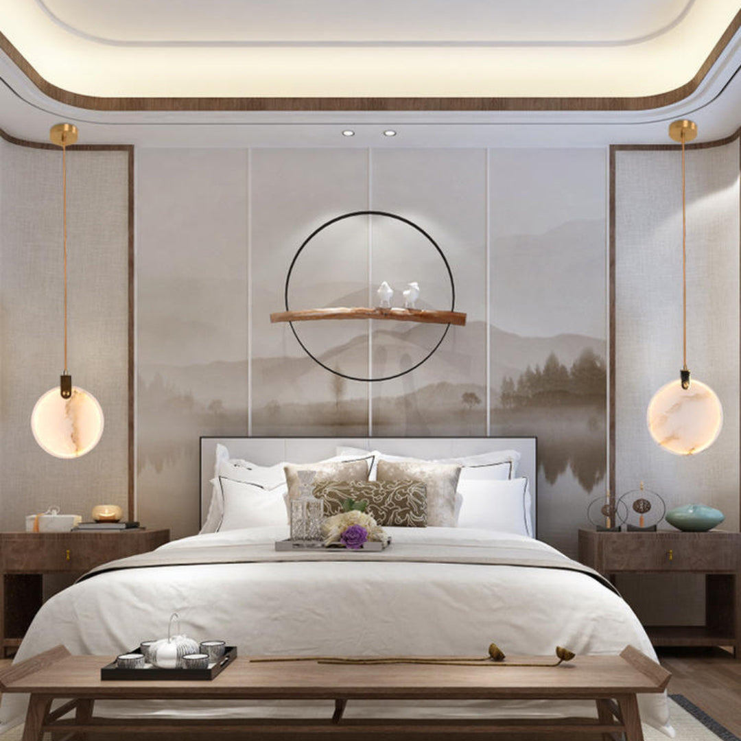 Lynore Alabaster Pendant Light