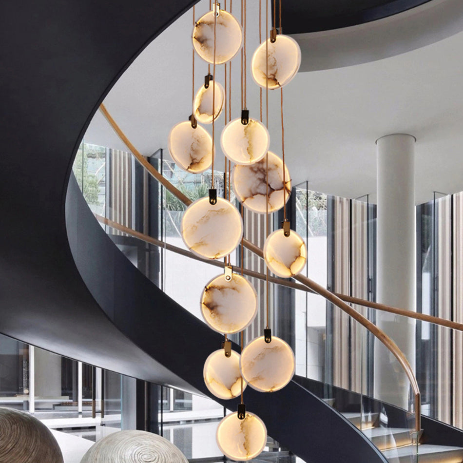 Lynore Alabaster Pendant Light