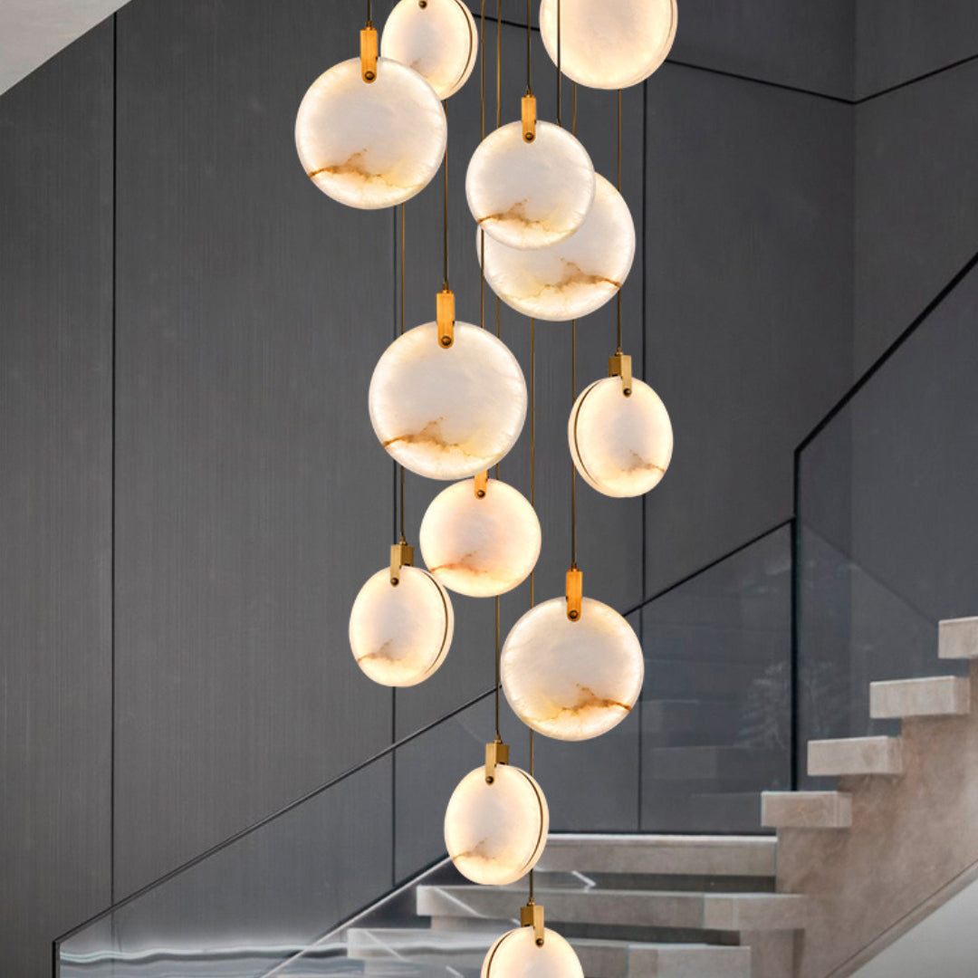 Lynore Alabaster Pendant Light