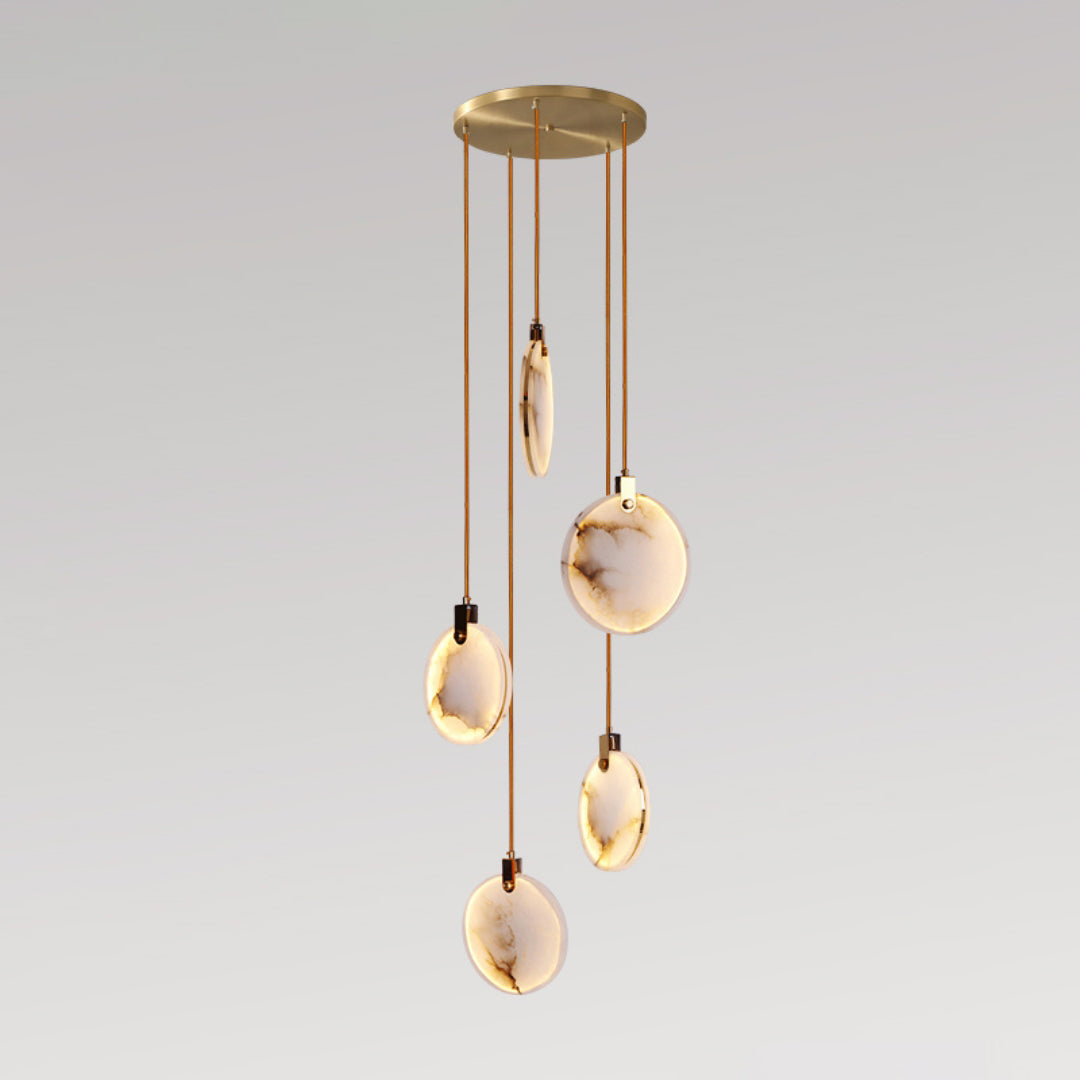 Lynore Alabaster Pendant Light