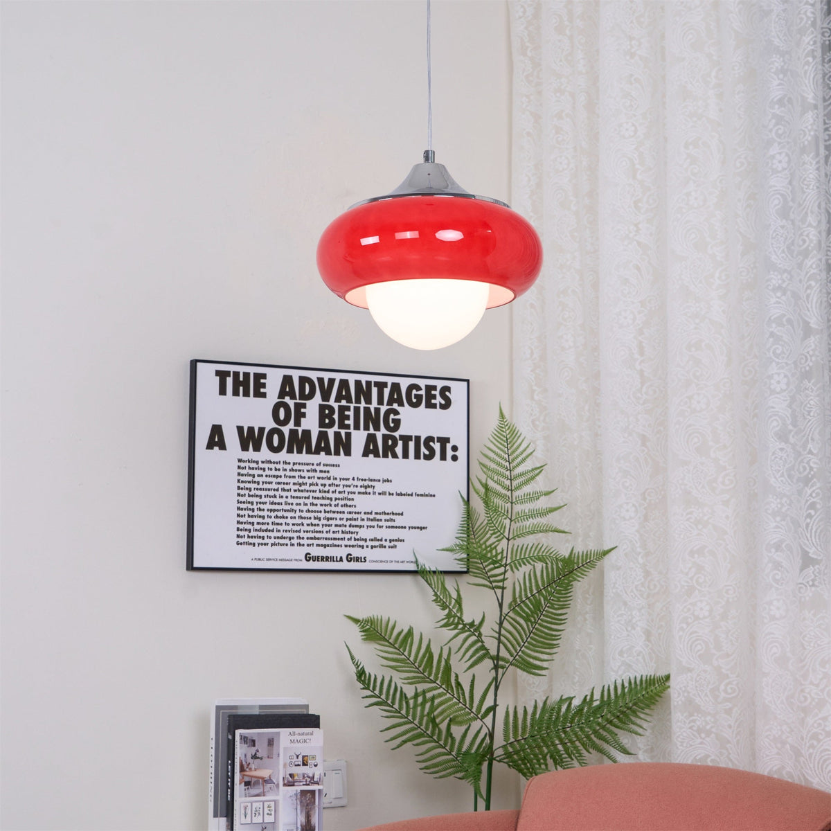 Liorisira Nordic Art Glass Pendant Lamp