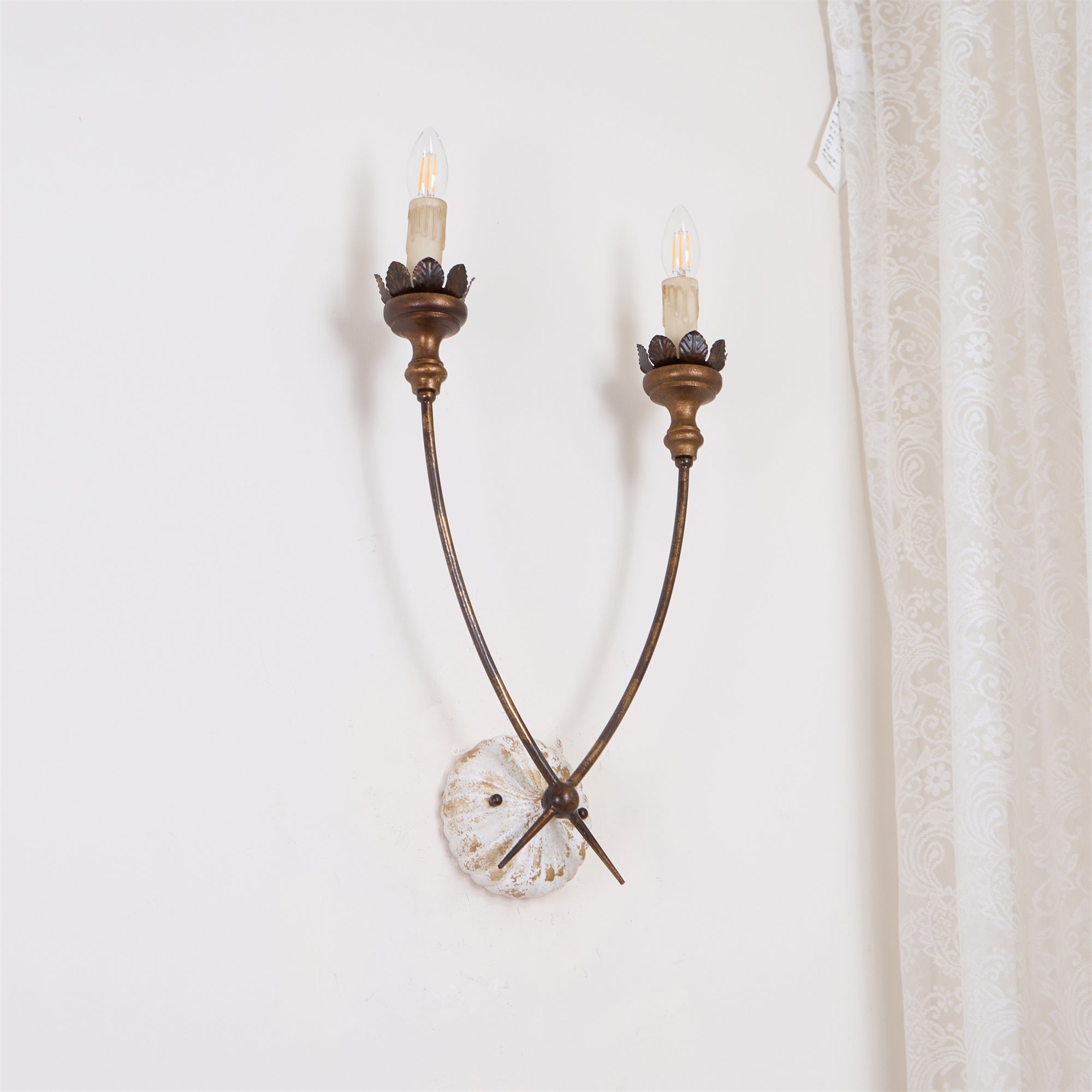 Rinirise Wooden Wall Lamp