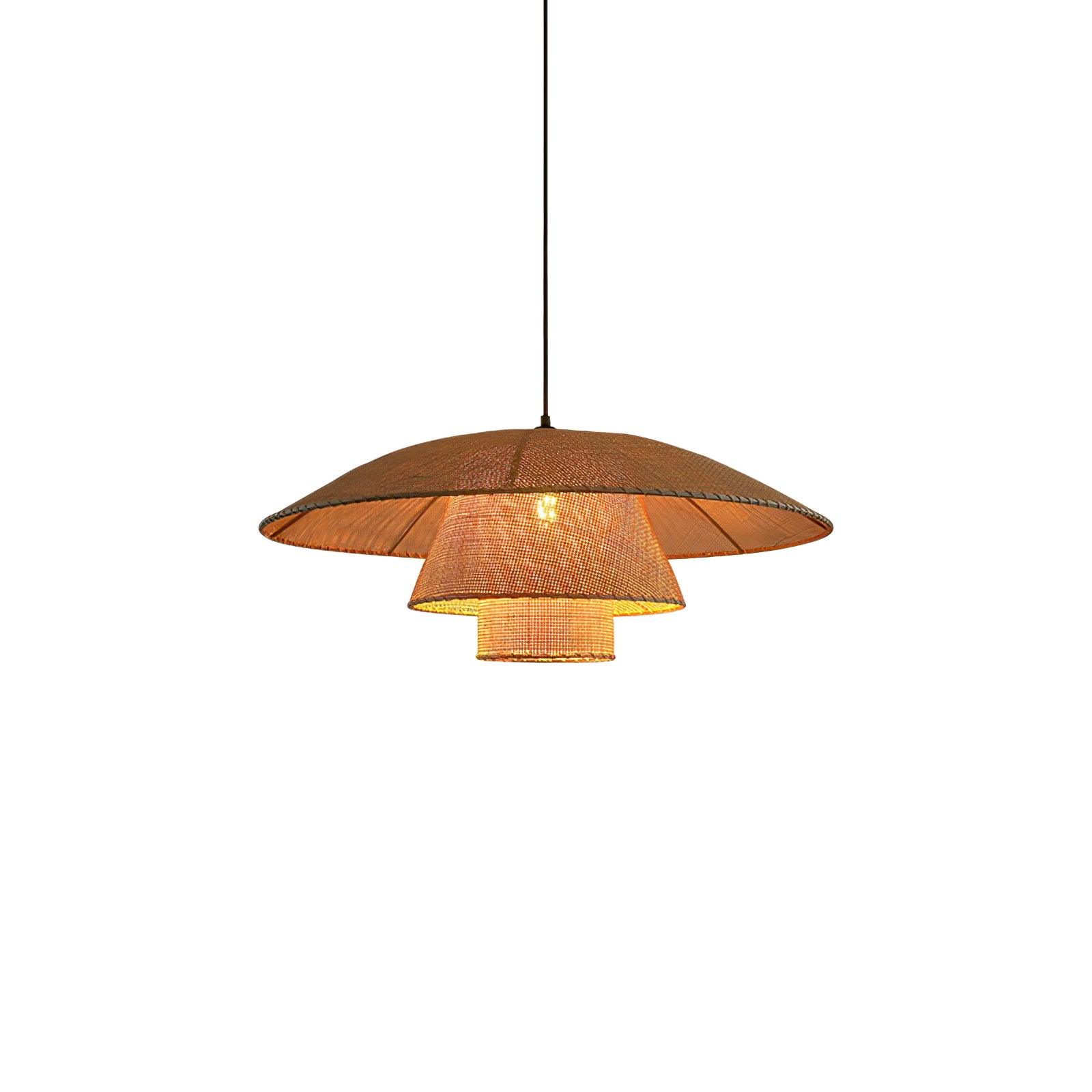 Arixu Rattan Vintage Pendant Lamp