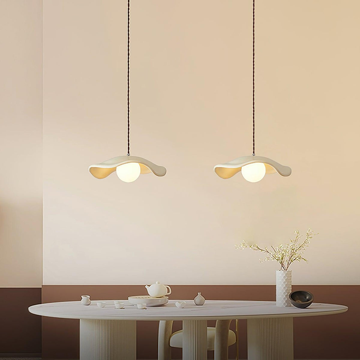 Fluid Organic Hats Pendant Lamp