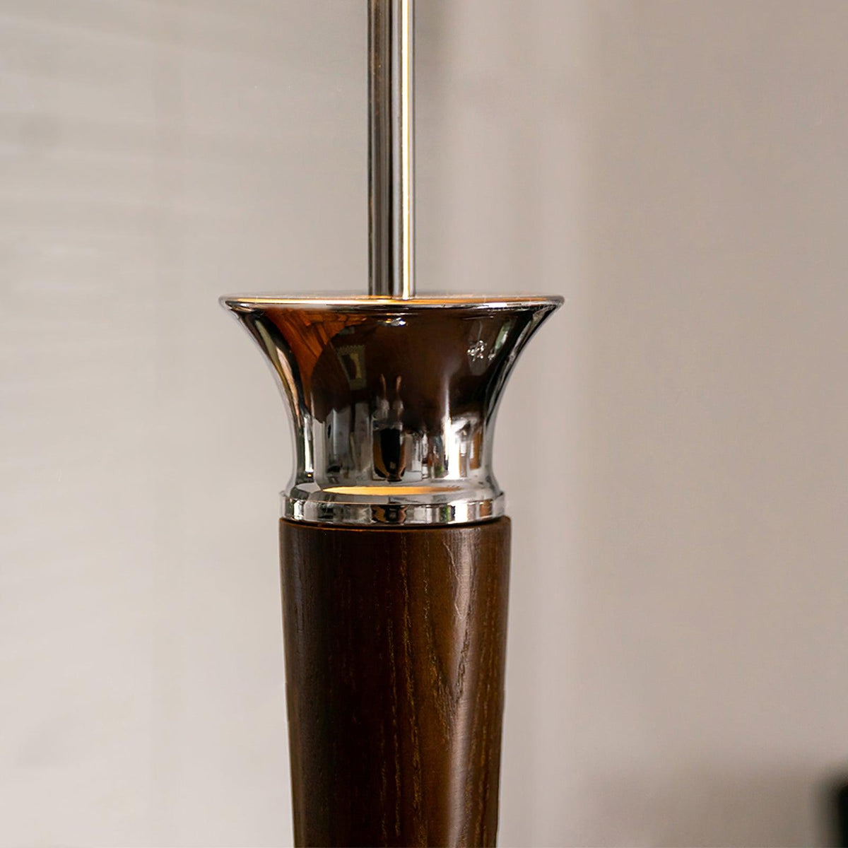 Viraivelle Retro Chrome Floor Lamp