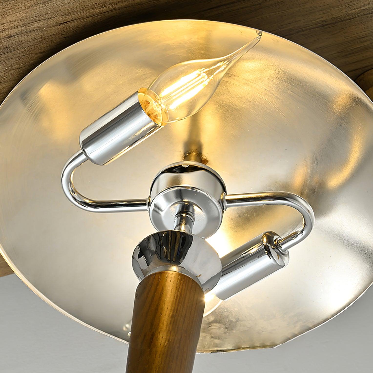Viraivelle Retro Chrome Floor Lamp