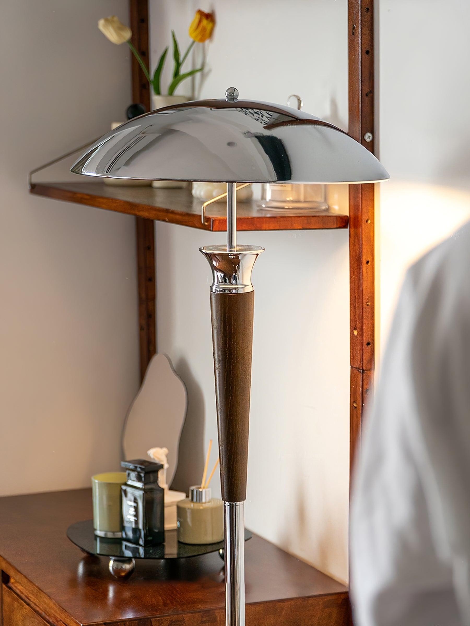 Viraivelle Retro Chrome Floor Lamp