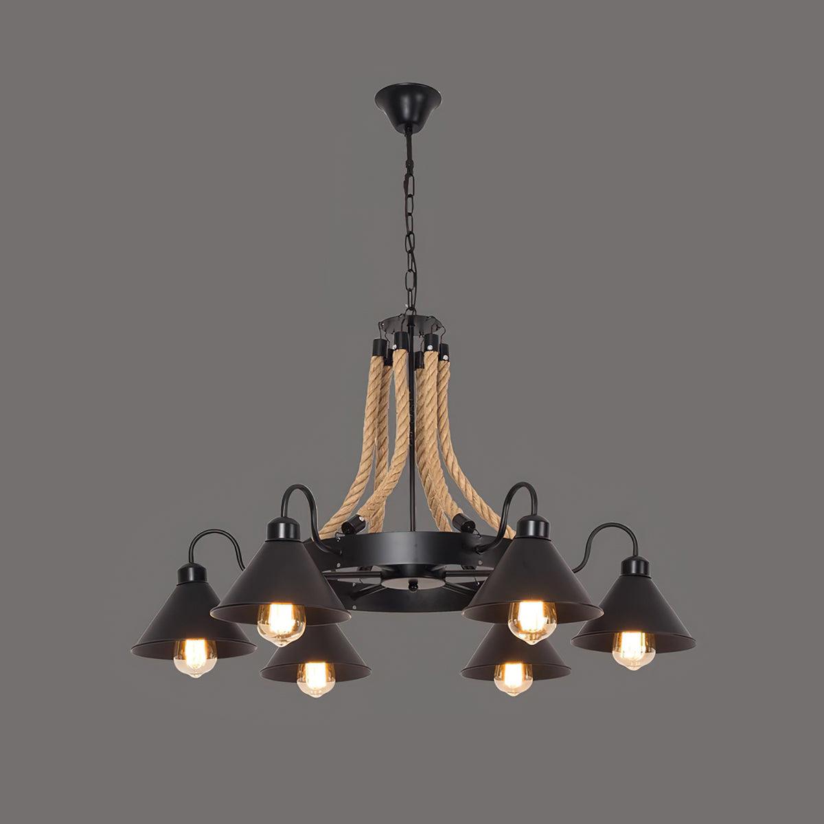 Orelalelle Industrial Chandelier