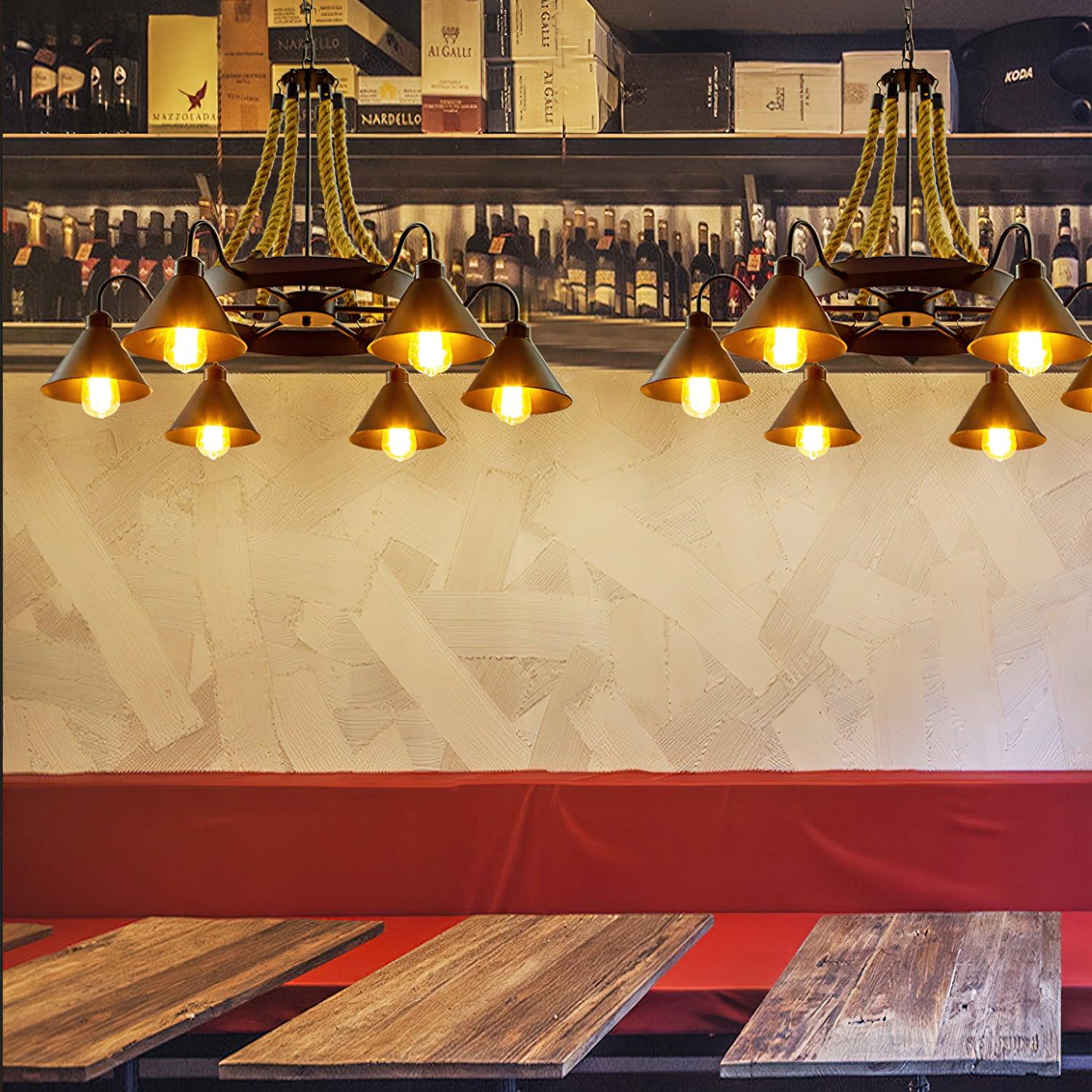 Orelalelle Industrial Chandelier