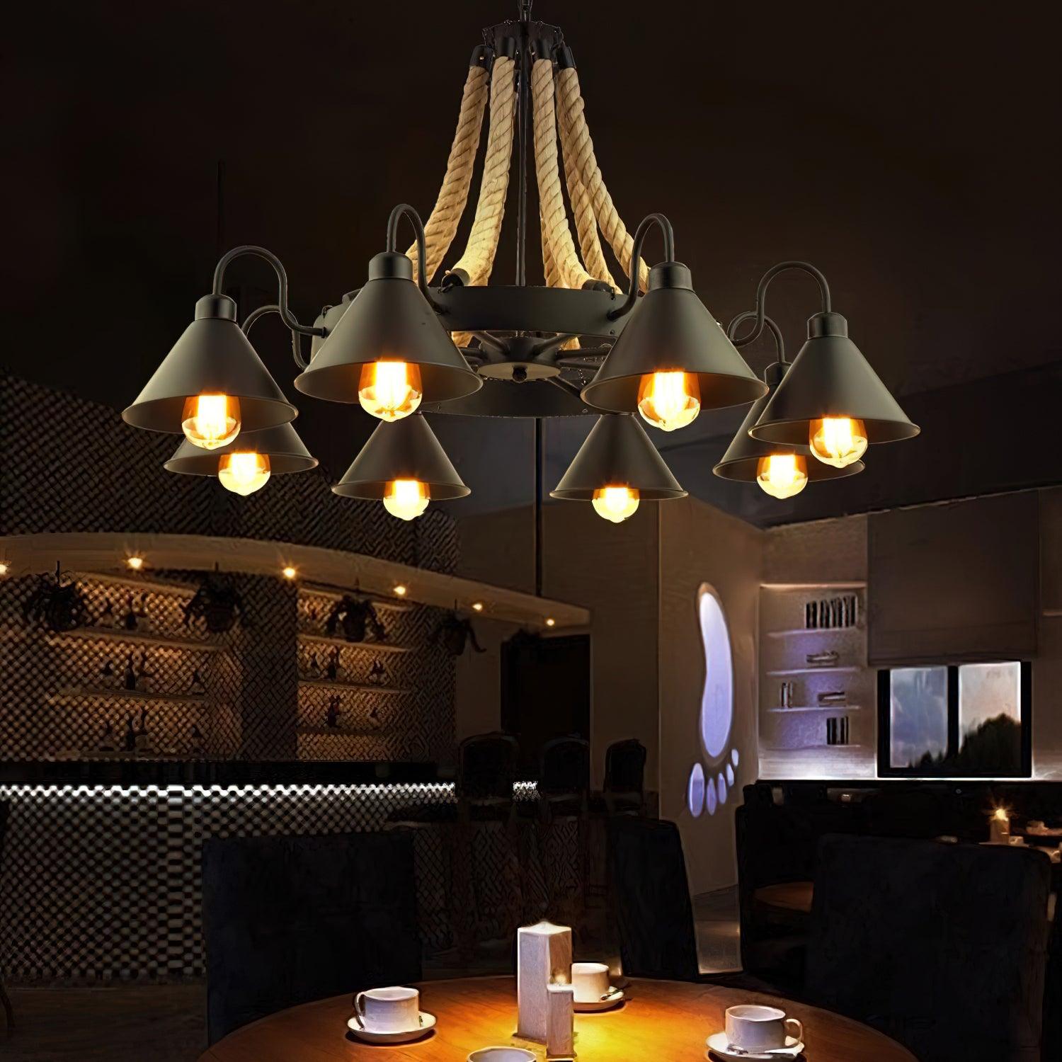 Orelalelle Industrial Chandelier