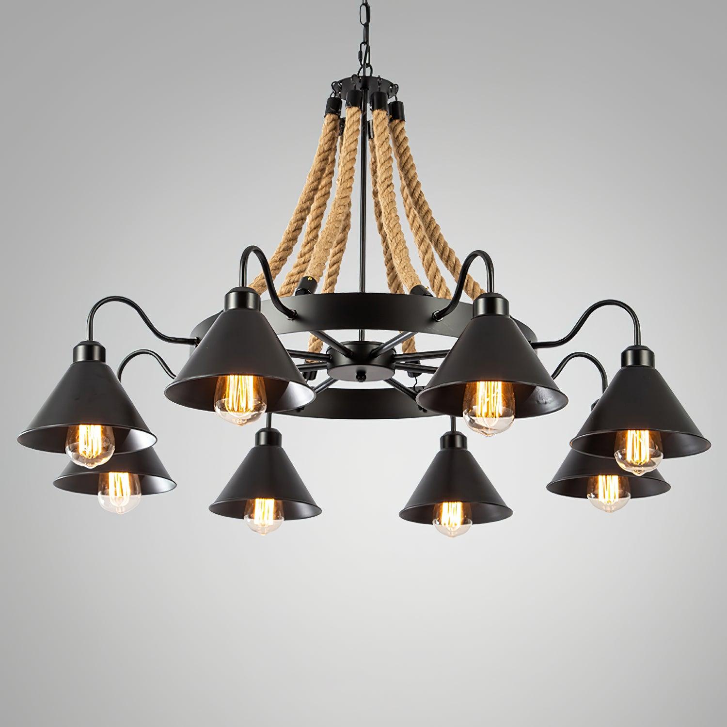 Orelalelle Industrial Chandelier