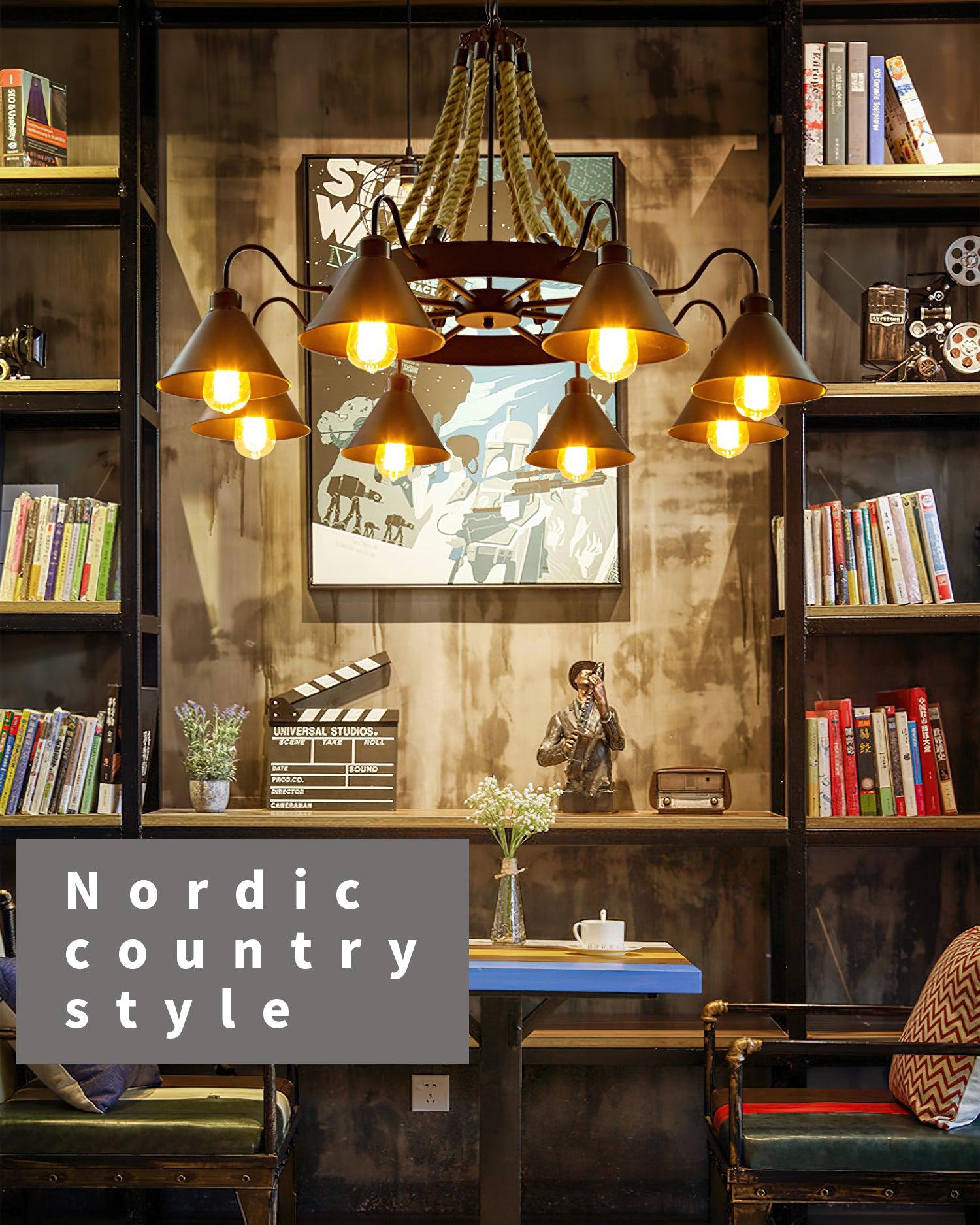 Orelalelle Industrial Chandelier