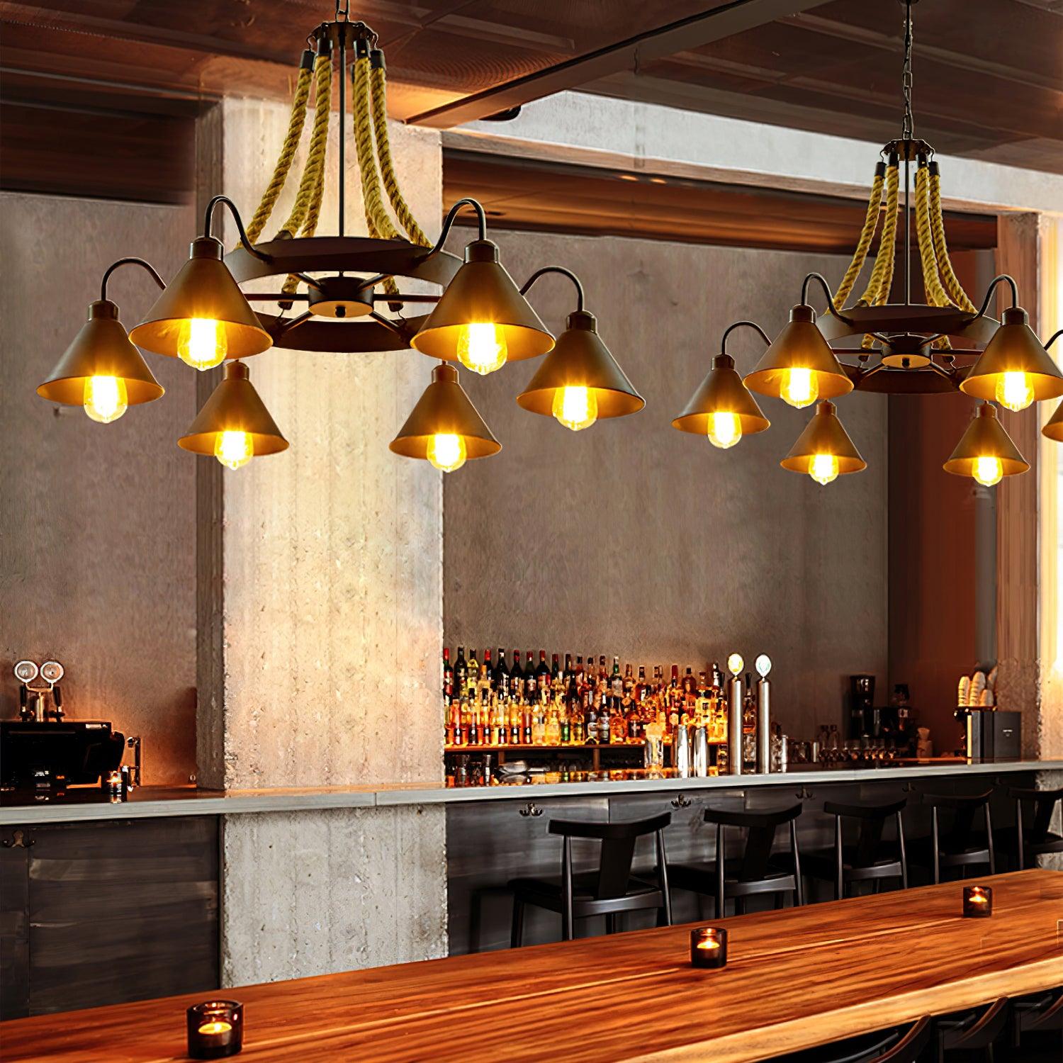 Orelalelle Industrial Chandelier