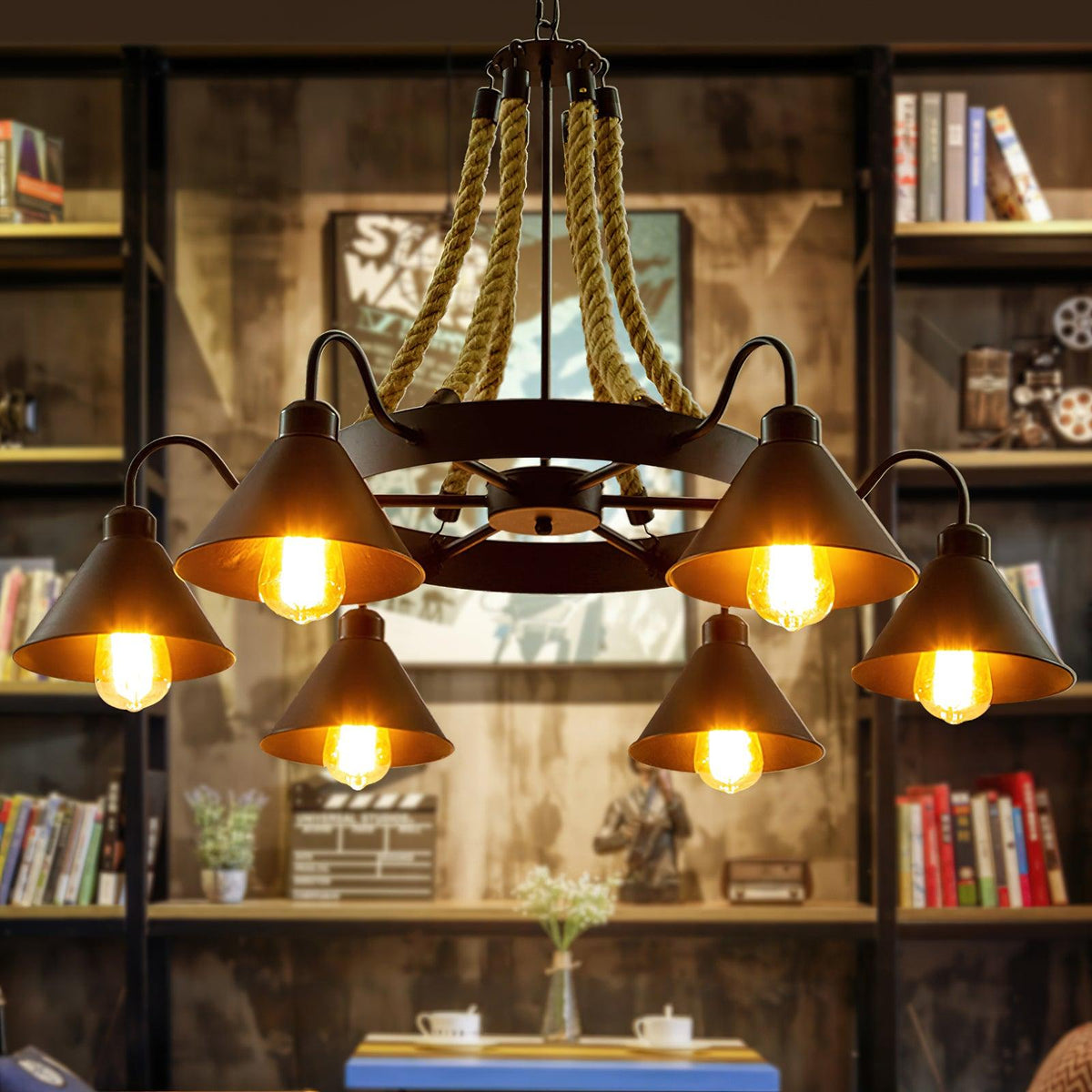 Orelalelle Industrial Chandelier