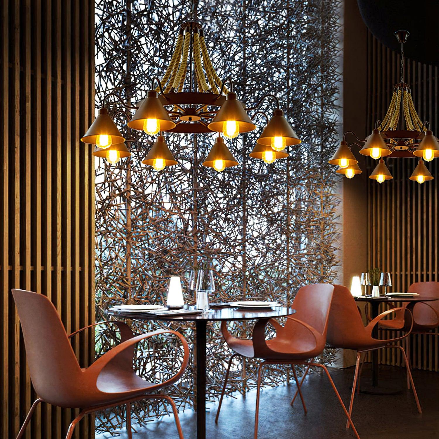 Orelalelle Industrial Chandelier