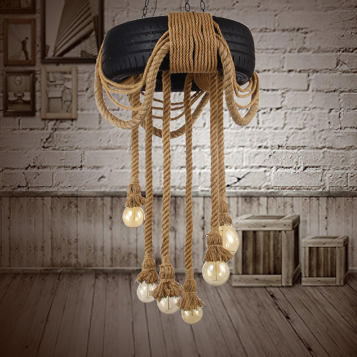 Teriiella Industrial Chandelier