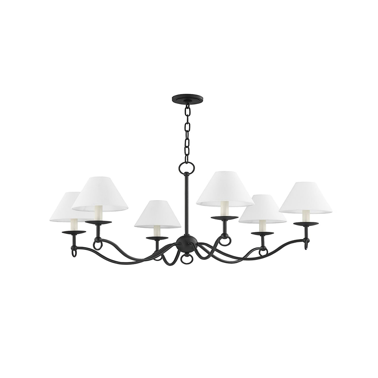 Selirira Chandelier Curved Arms Vintage
