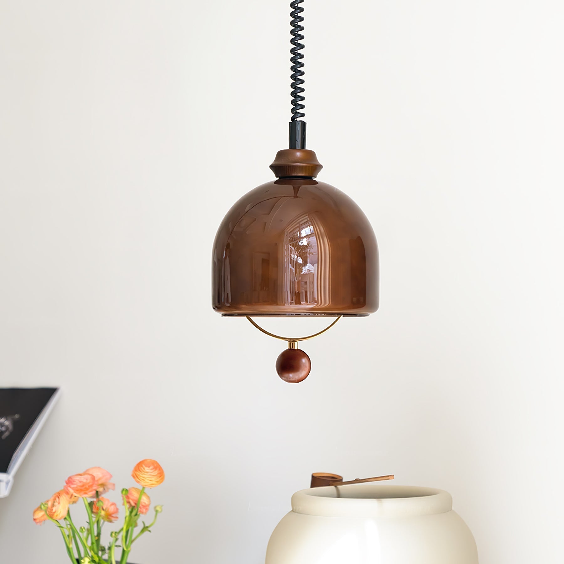 Elveise MInimalist Wood Pendant Light