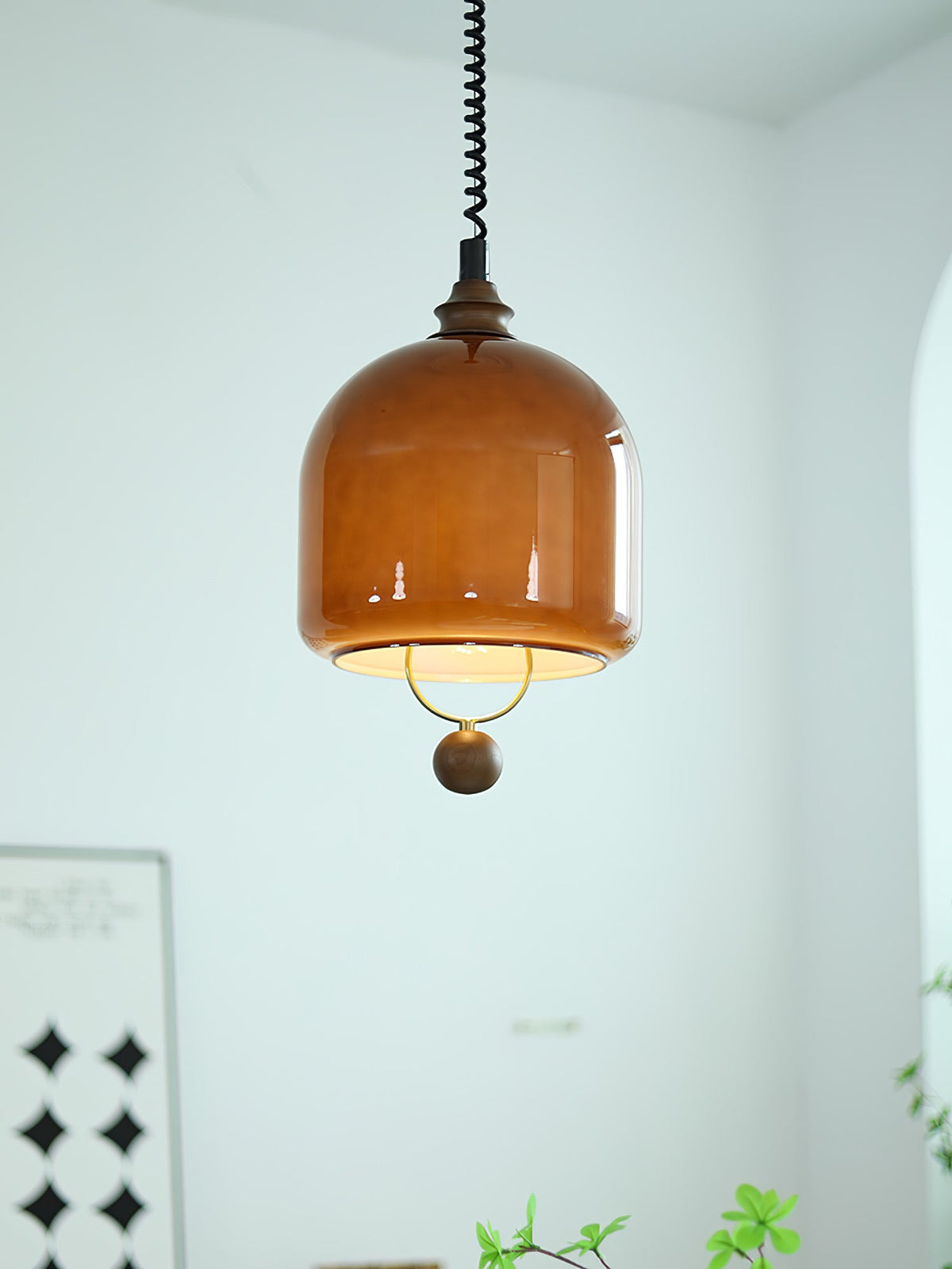Elveise MInimalist Wood Pendant Light
