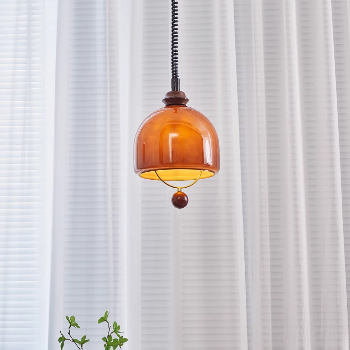 Elveise MInimalist Wood Pendant Light