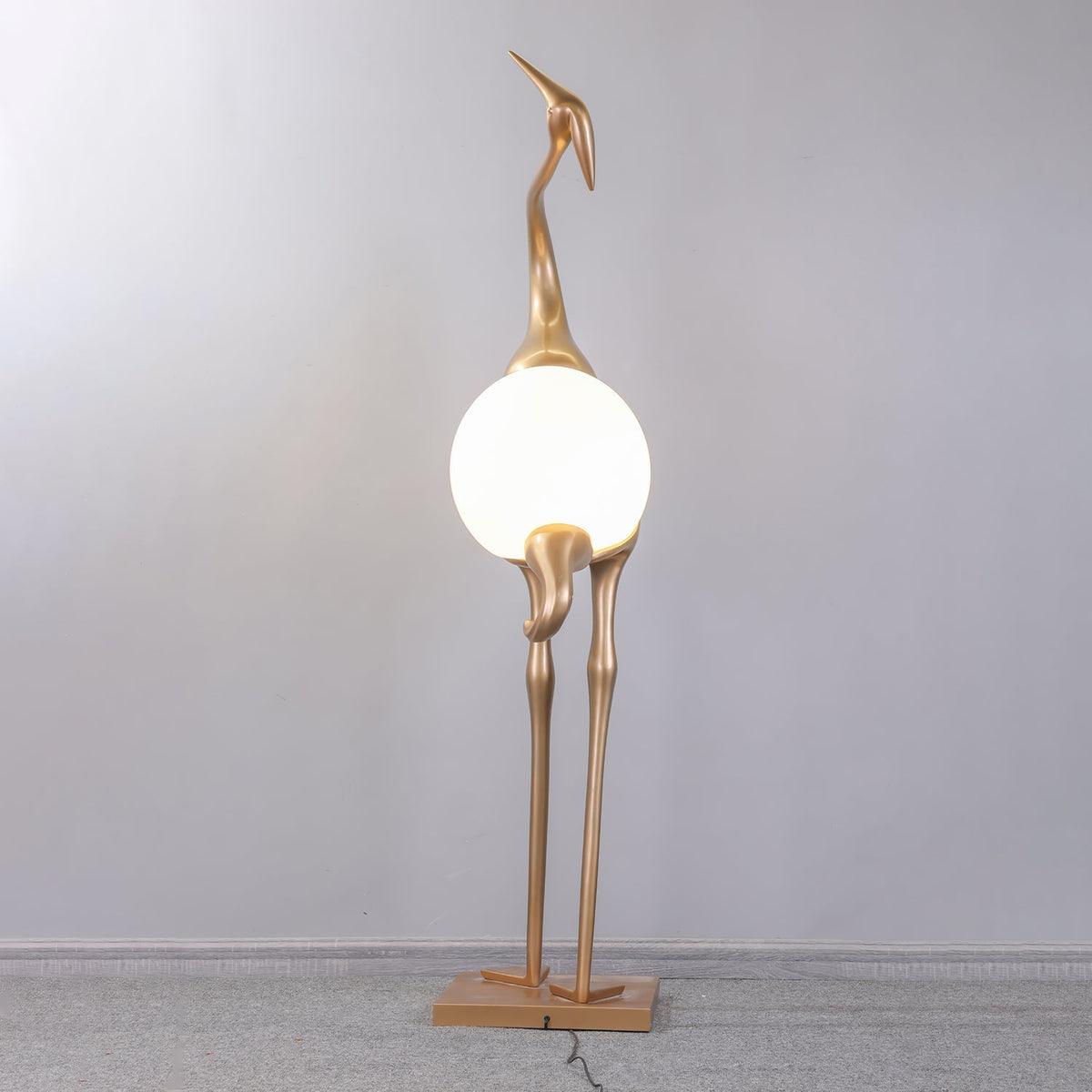 Uraearae Crane Shaped Wall Sconce