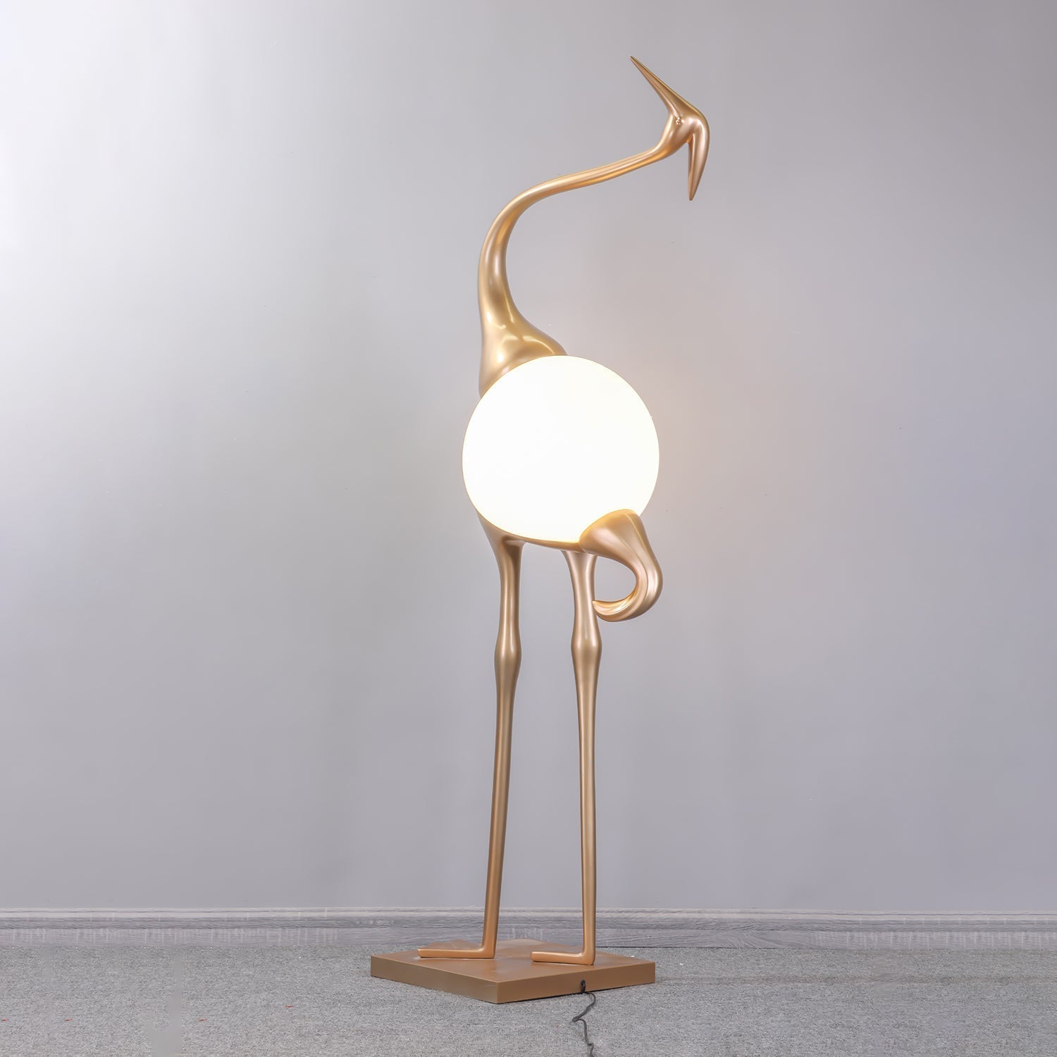 Uraearae Crane Shaped Wall Sconce
