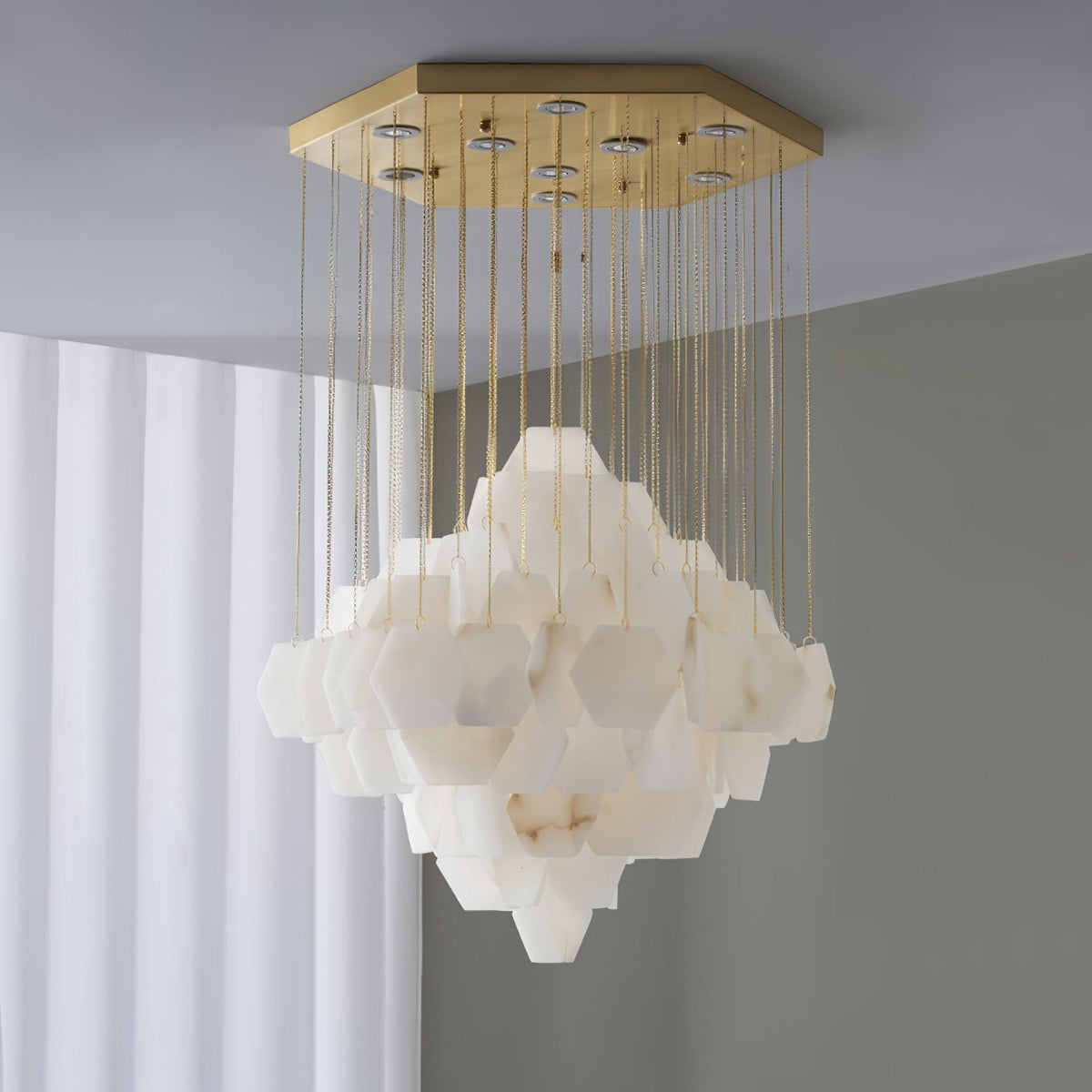 Avenanena Luxury Alabaster Chandelier