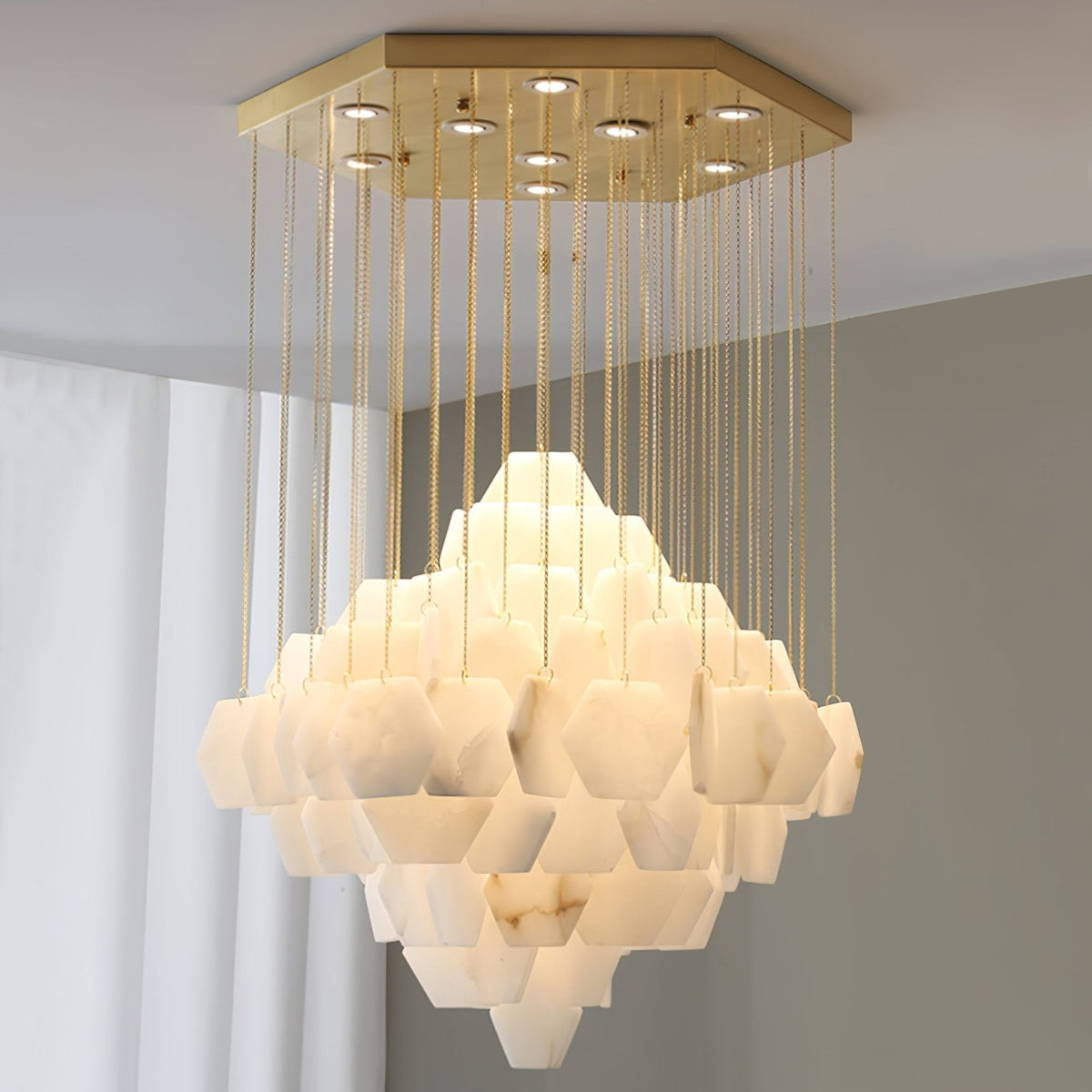 Avenanena Luxury Alabaster Chandelier