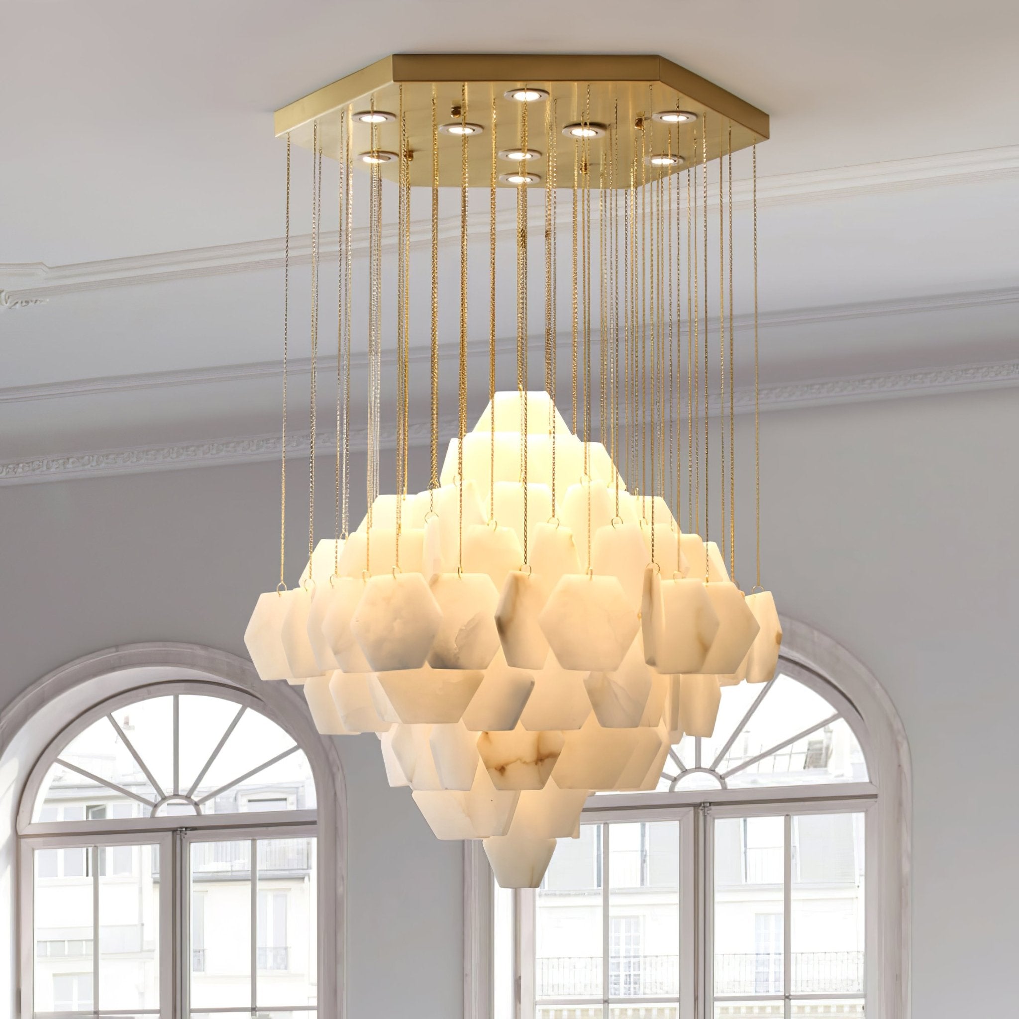 Avenanena Luxury Alabaster Chandelier