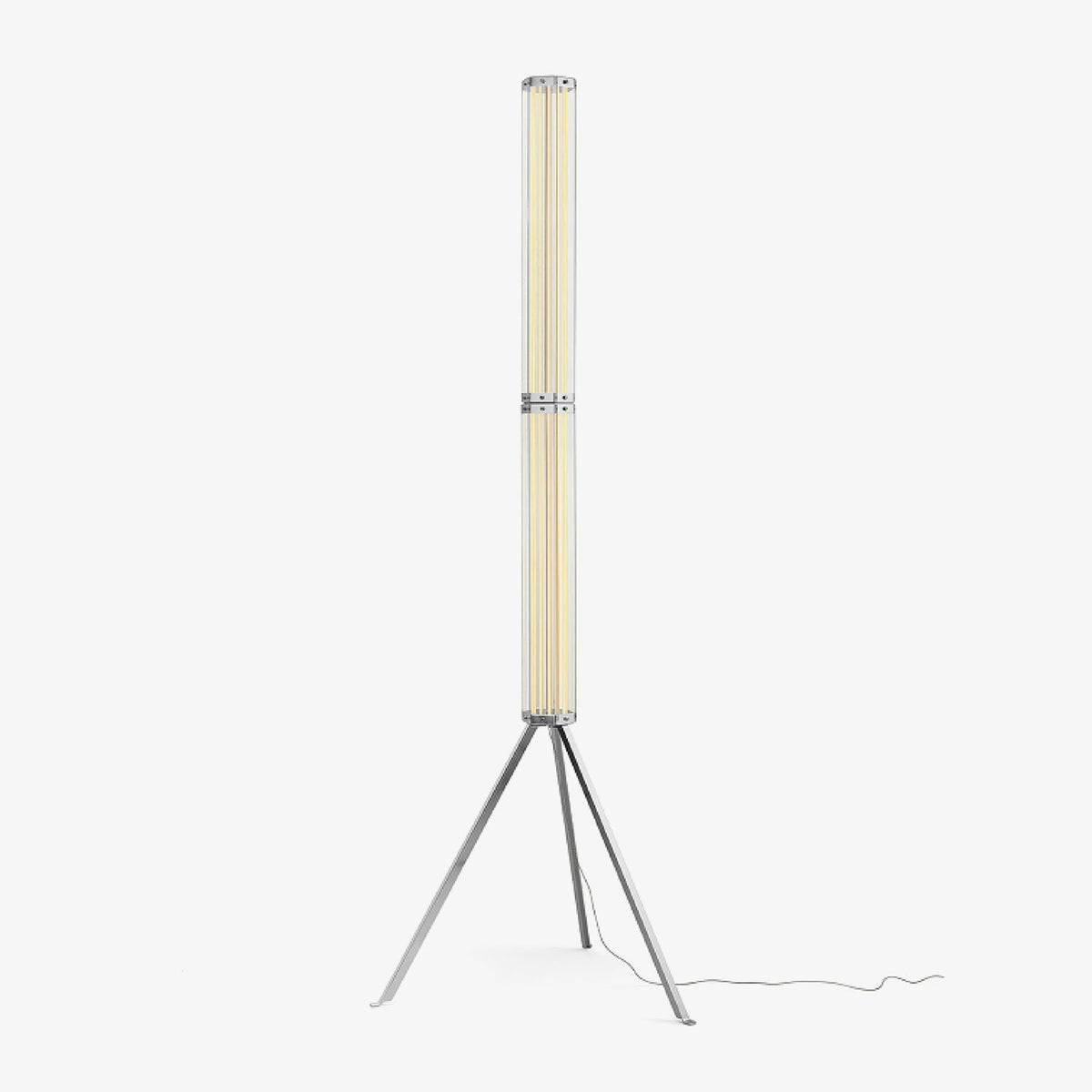 Thessan Hexagonal Glass Floor Lamp
