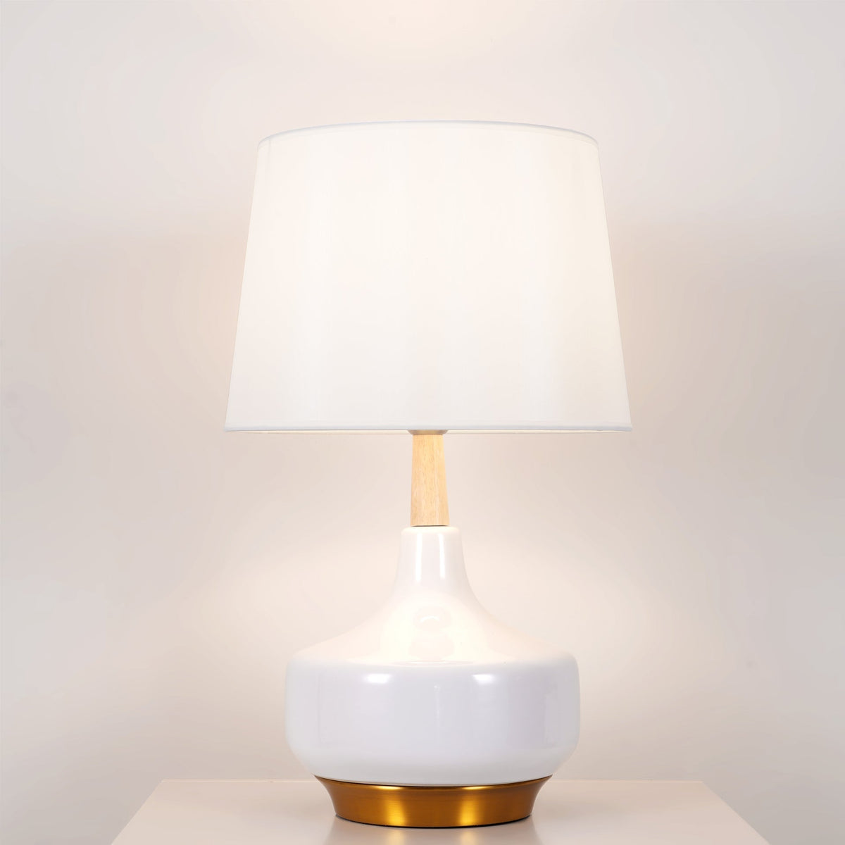 Lennon Minimalist Resin Table Lamp